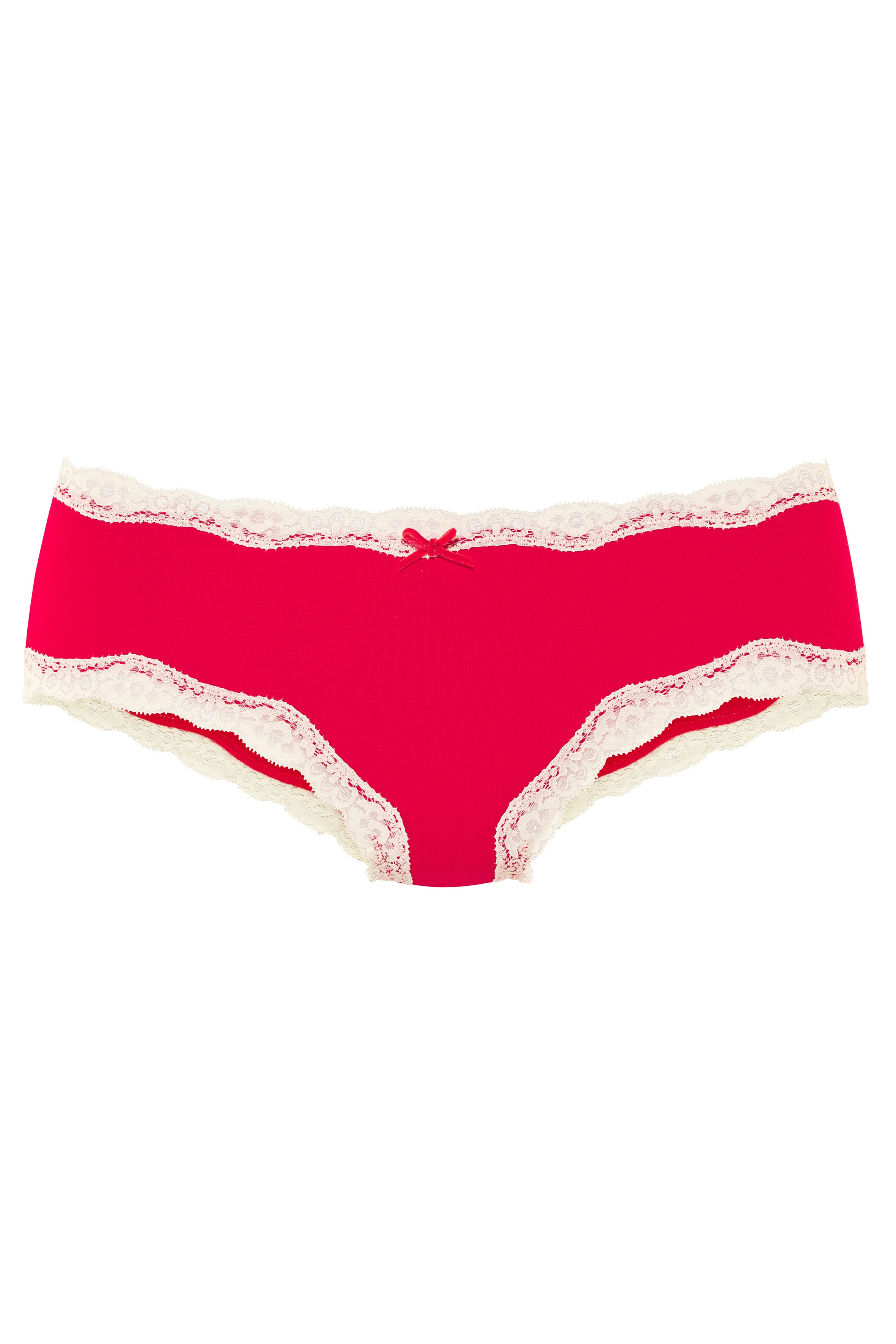 Thumbnail - LASCANA Hipster 2er-Pack, mit feiner Spitze und weihnachtlichen Prints