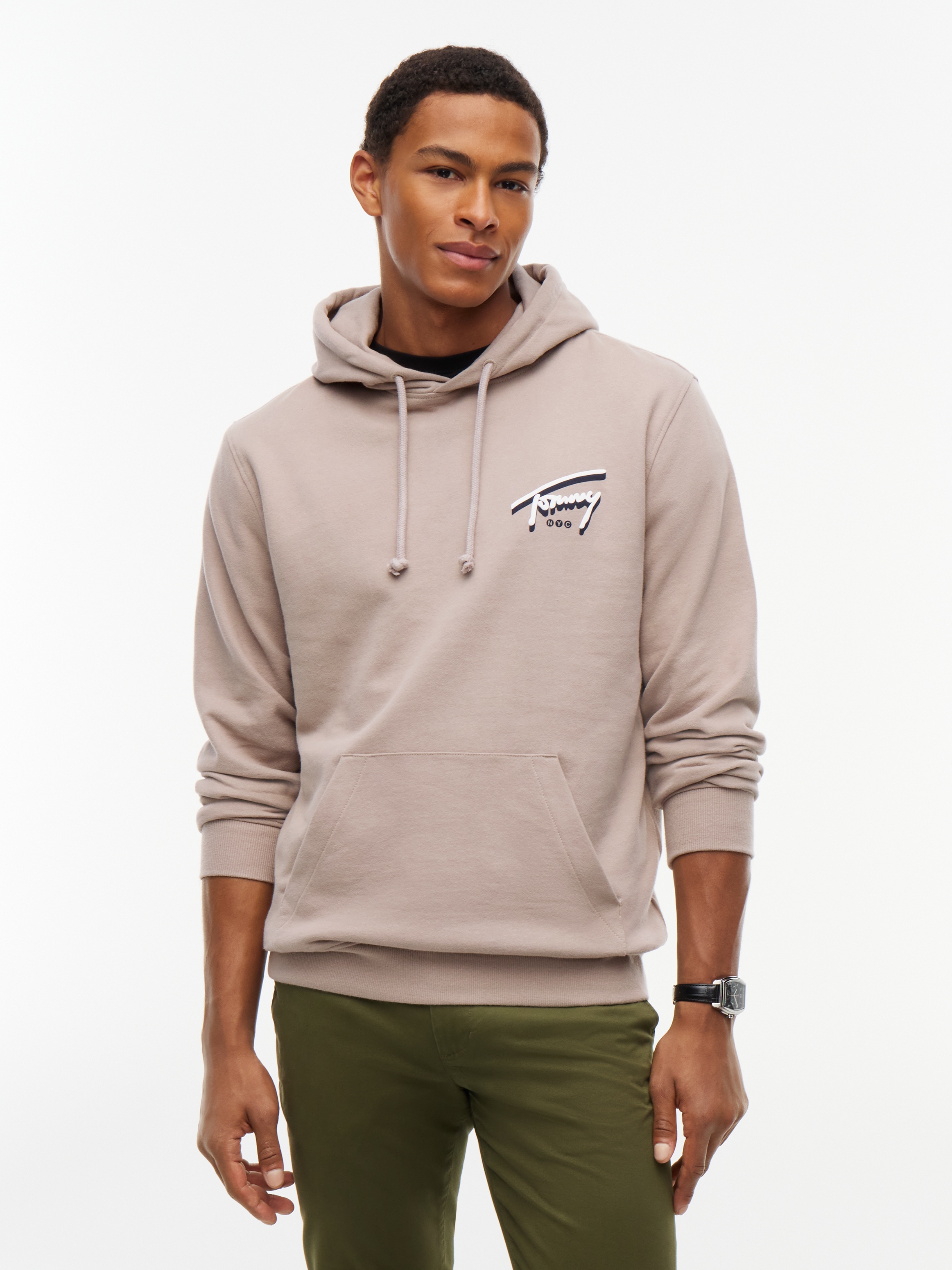 Tommy Jeans Kapuzensweatshirt »REGULAR NYC SIGNATURE HOODIE«, Regular fit mit Kapuze
