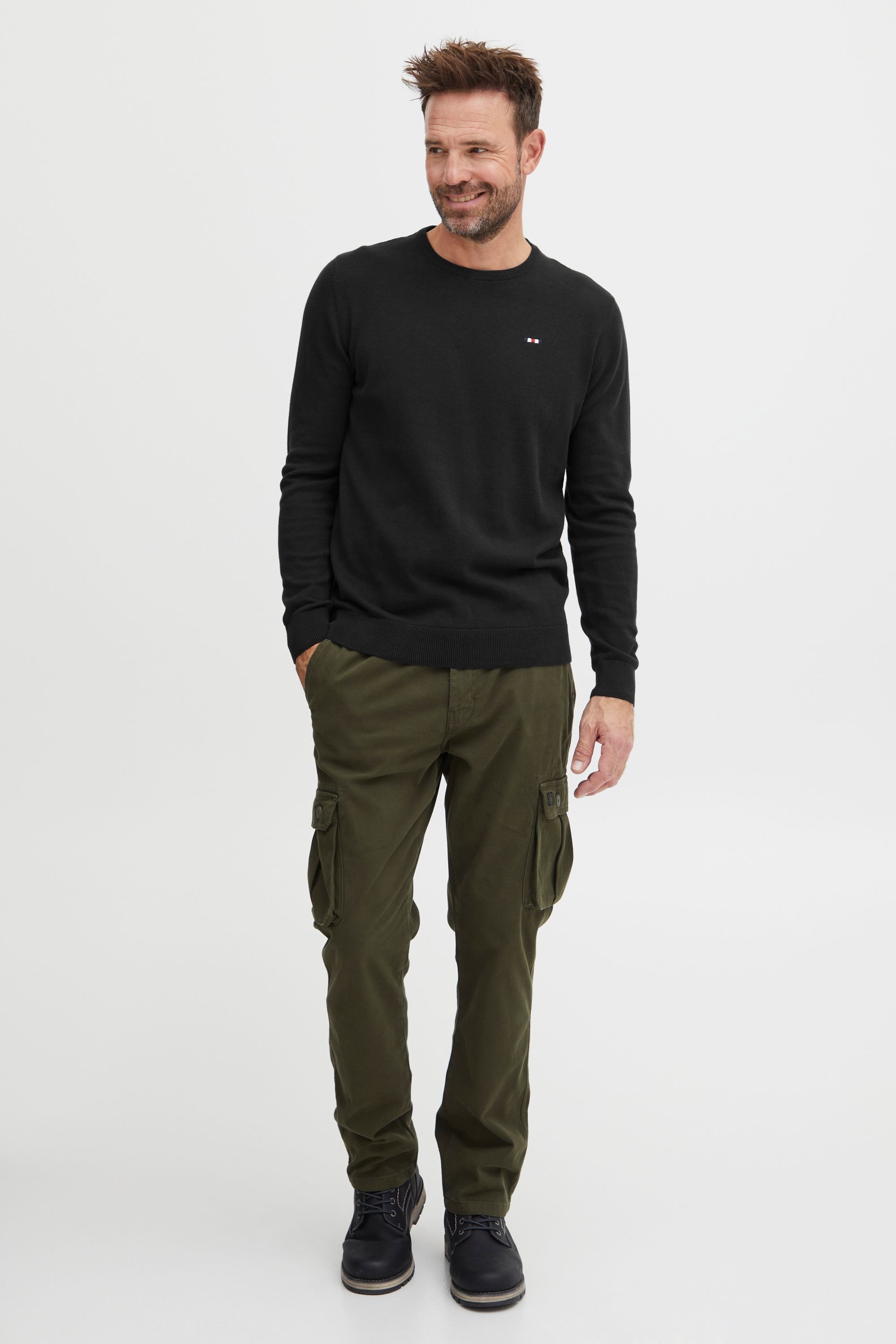 FQ1924 Strickfleece-Pullover »Strickpullover FQElliot«