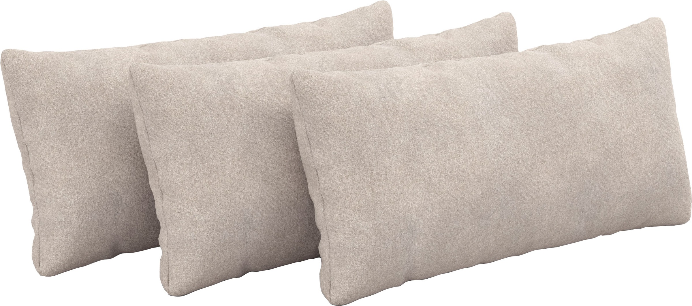 Auflagekissen SIT & MORE, B:60cm H:30cm T:10cm, grau, 100%Polyester, Polsterauflagen, "Dance"