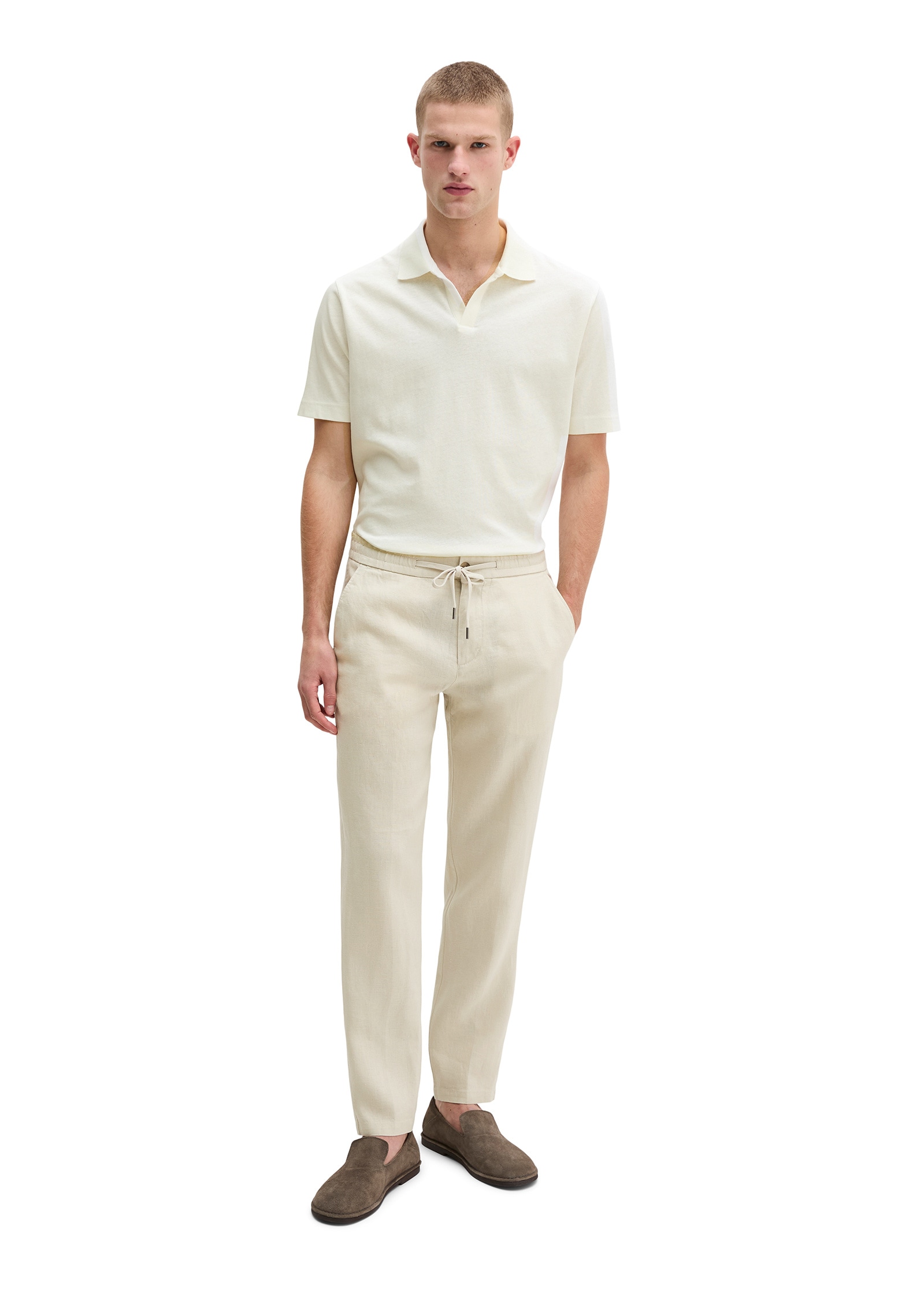 Marc O'Polo Chinohose »mit elastischem Bund«