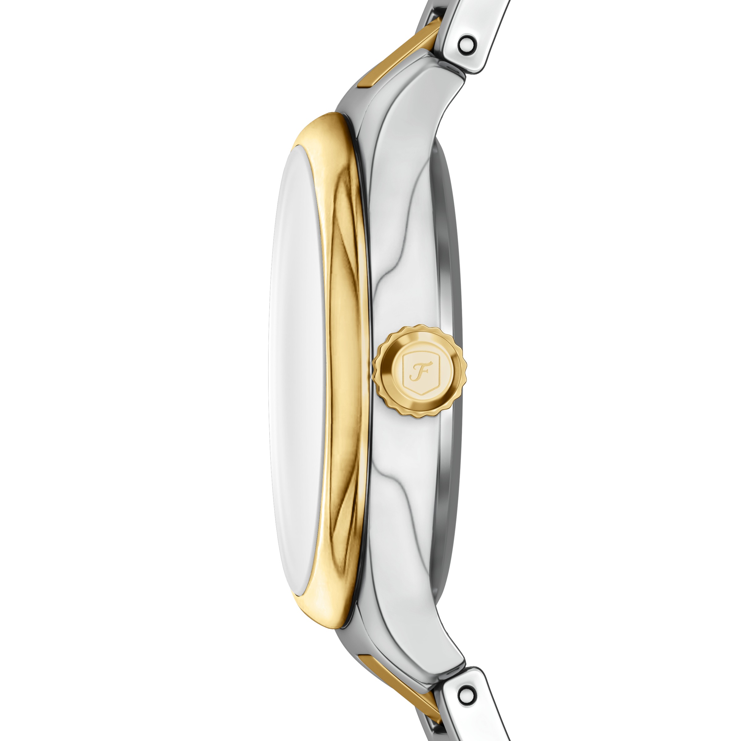 Fossil Quarzuhr »GILMORE«, Armbanduhr, Damenuhr, Edelstahlarmband, analog