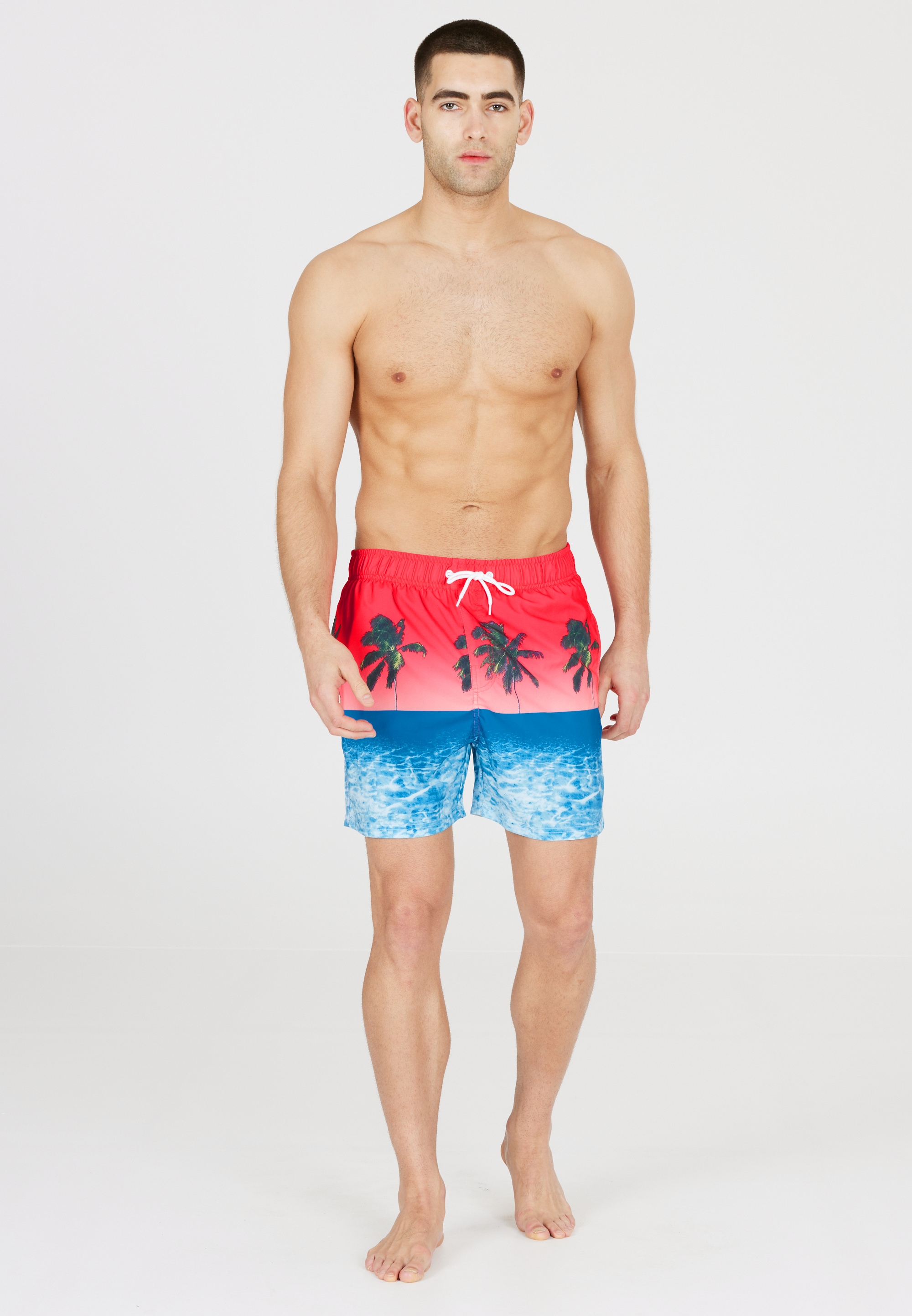 CRUZ Badeshorts »Farell«, mit stylischem Print