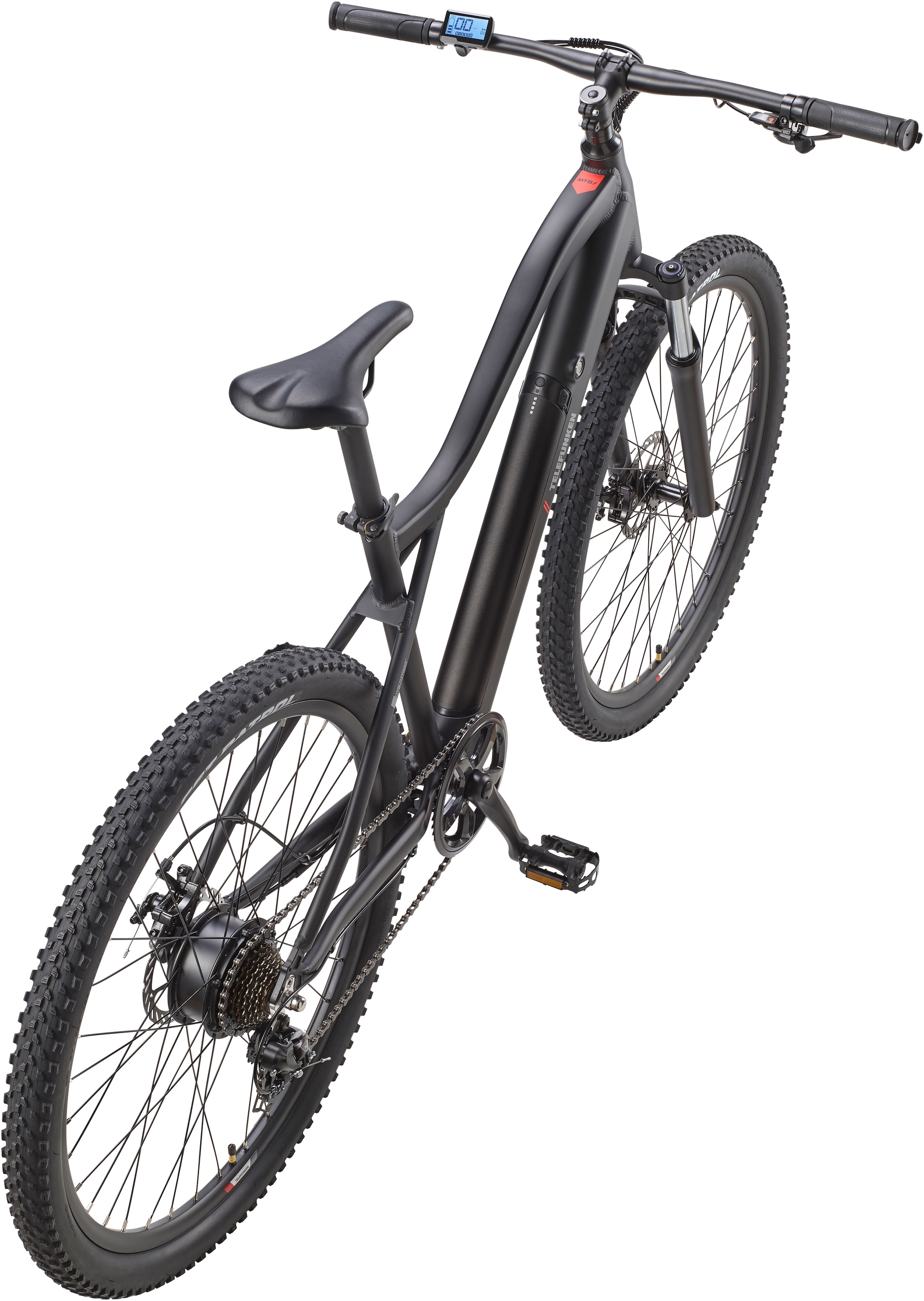 Telefunken »Aufsteiger MT922« 7 Gang Shimano TY300D Schaltwerk Kettenschaltung Heckmotor 250 W Pedelec, Elektrofahrrad, Damen u. Herren, E-MTB, Mountainbike, 29 Zoll