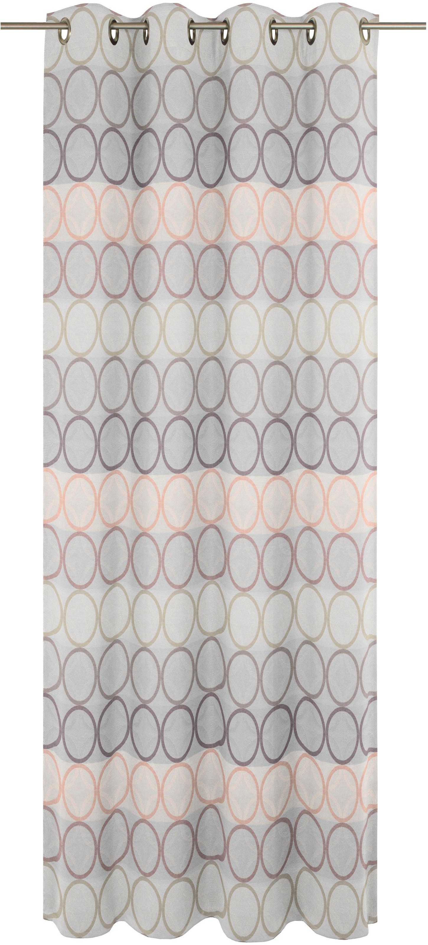 Wirth Vorhang "Zirbello" Ösen 1 Stk. tlg. günstig online kaufen
