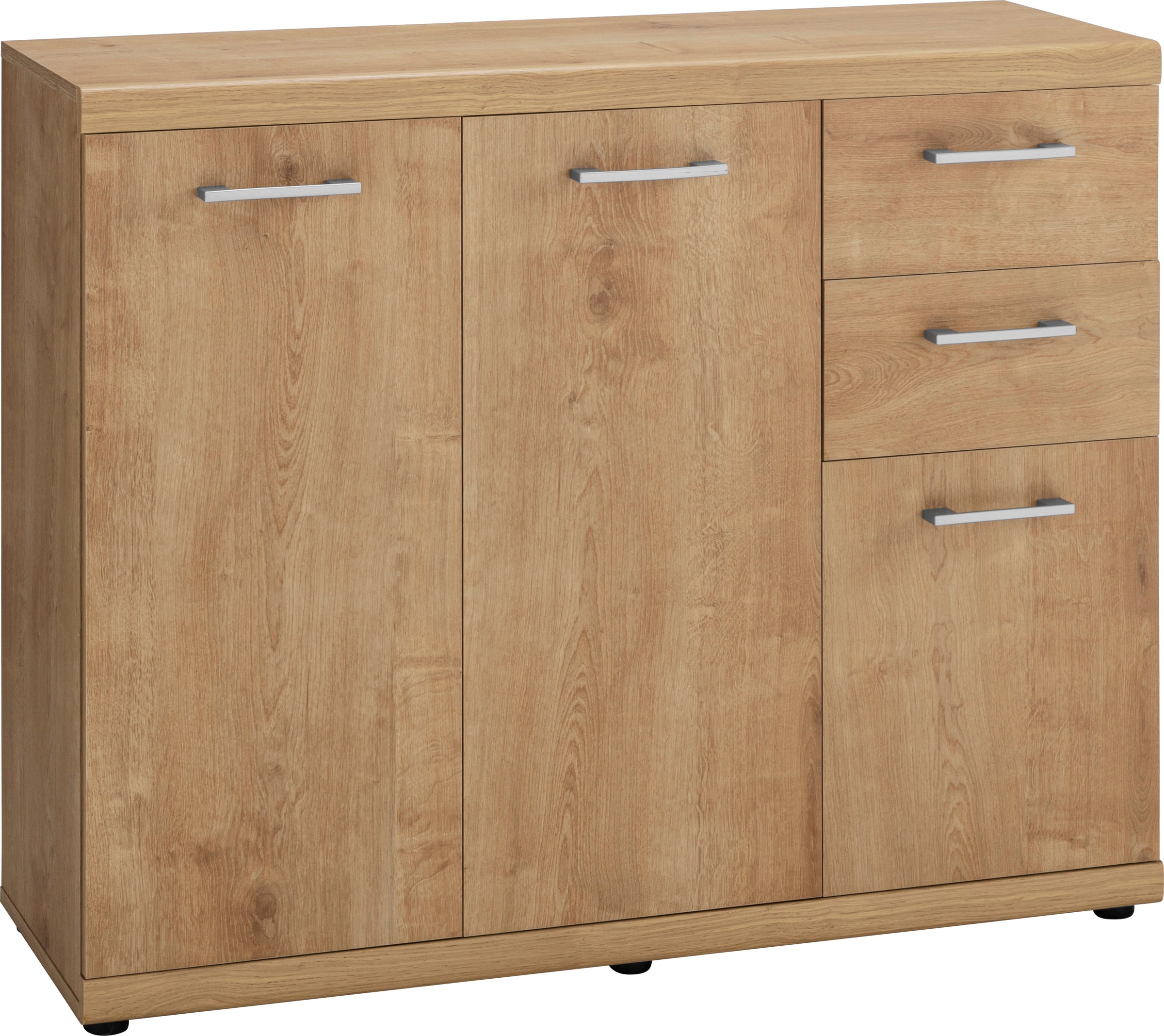 VOGL Möbelfabrik Sideboard "Sunny" mit 3 Türen und 2 Schubkästen günstig online kaufen