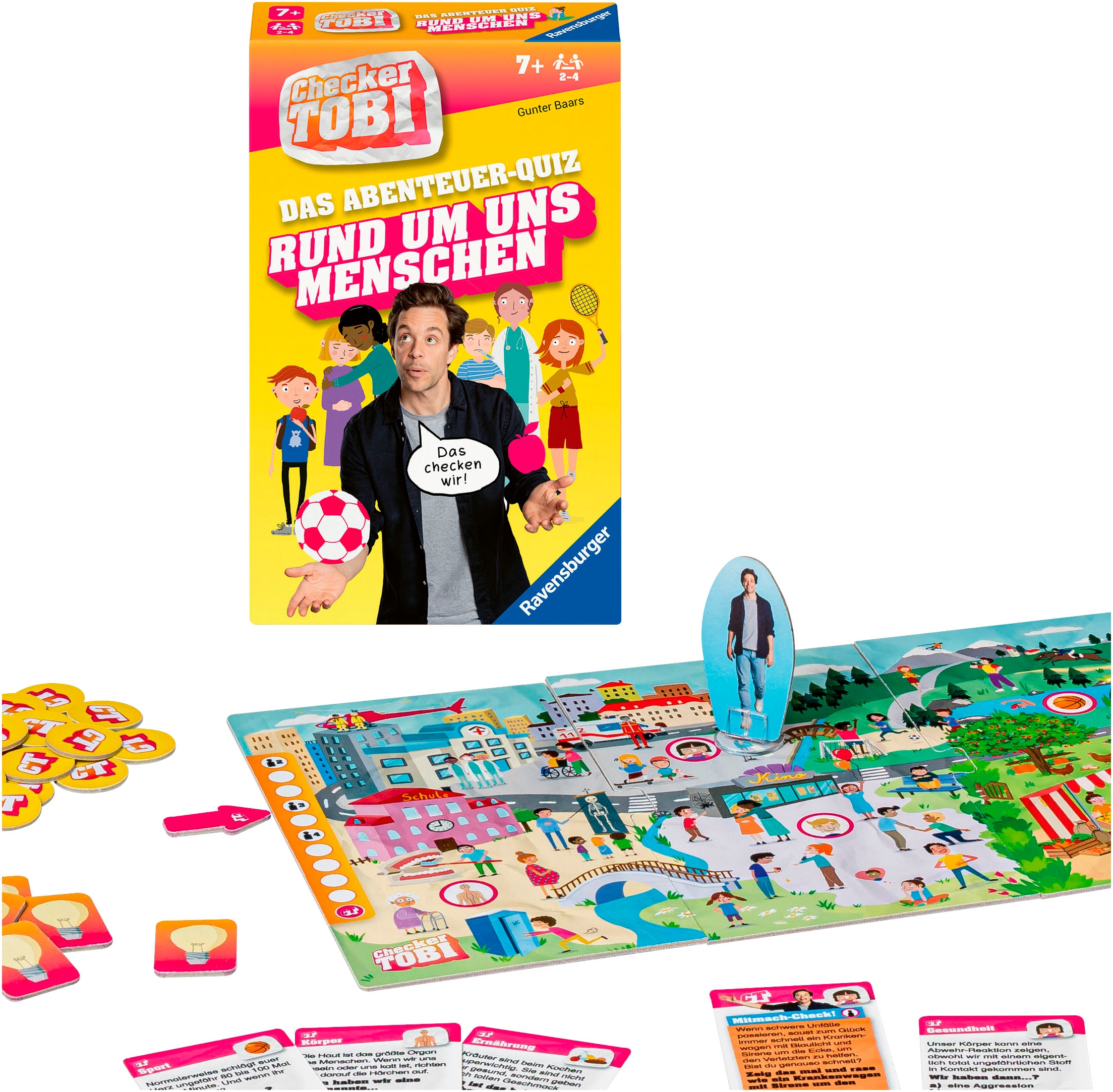 Ravensburger Spiel »Checker Tobi: Rund um uns Menschen«, Made in Europe