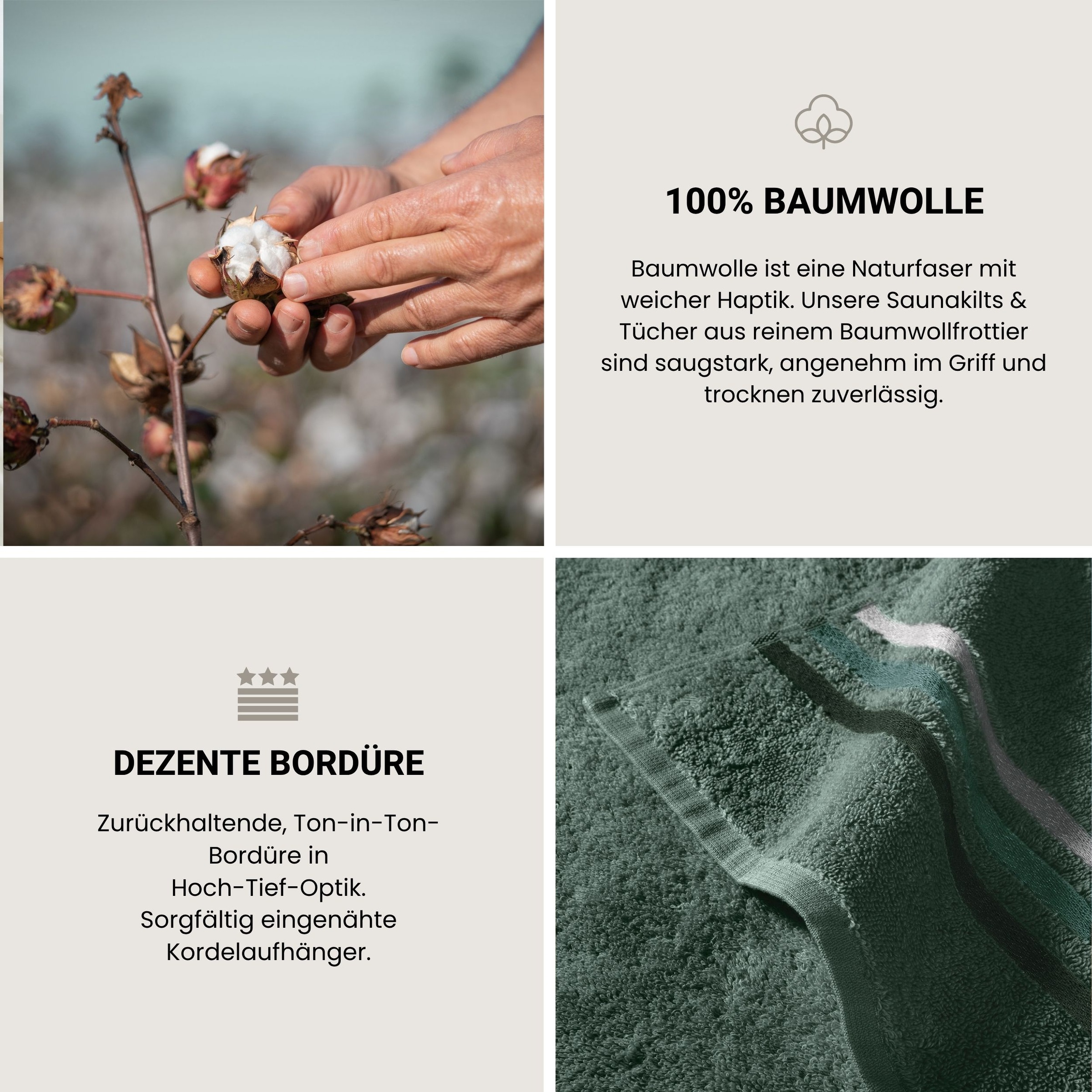 Schiesser Gaestehandtuecher »Skyline Color aus 100 % Baumwolle mit eleganter Streifenbordüre« OEKO-TEX® MADE IN GREEN