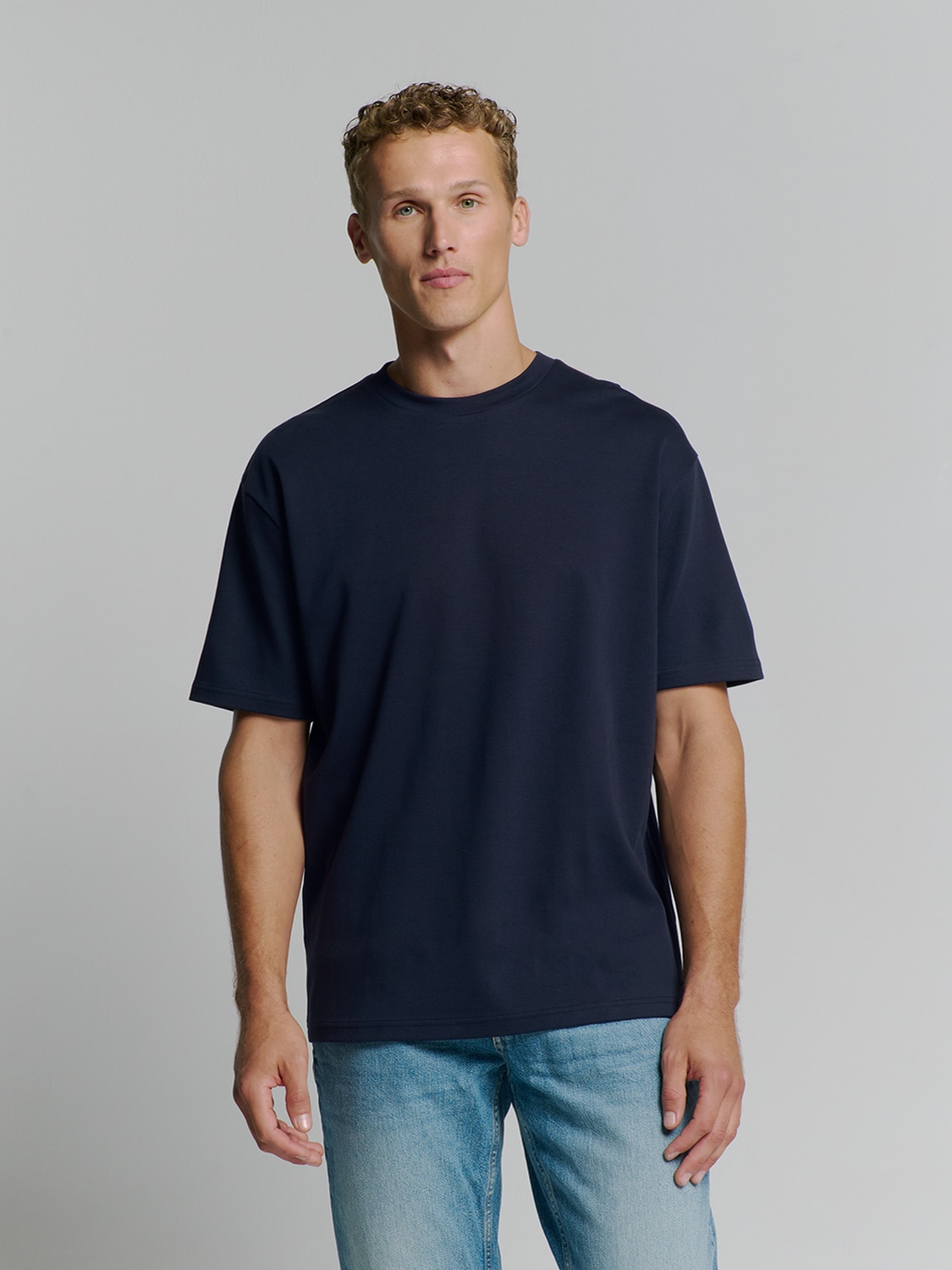 NO EXCESS T-Shirt "No Excess T-Shirt mit Rundhalsausschnitt" günstig online kaufen