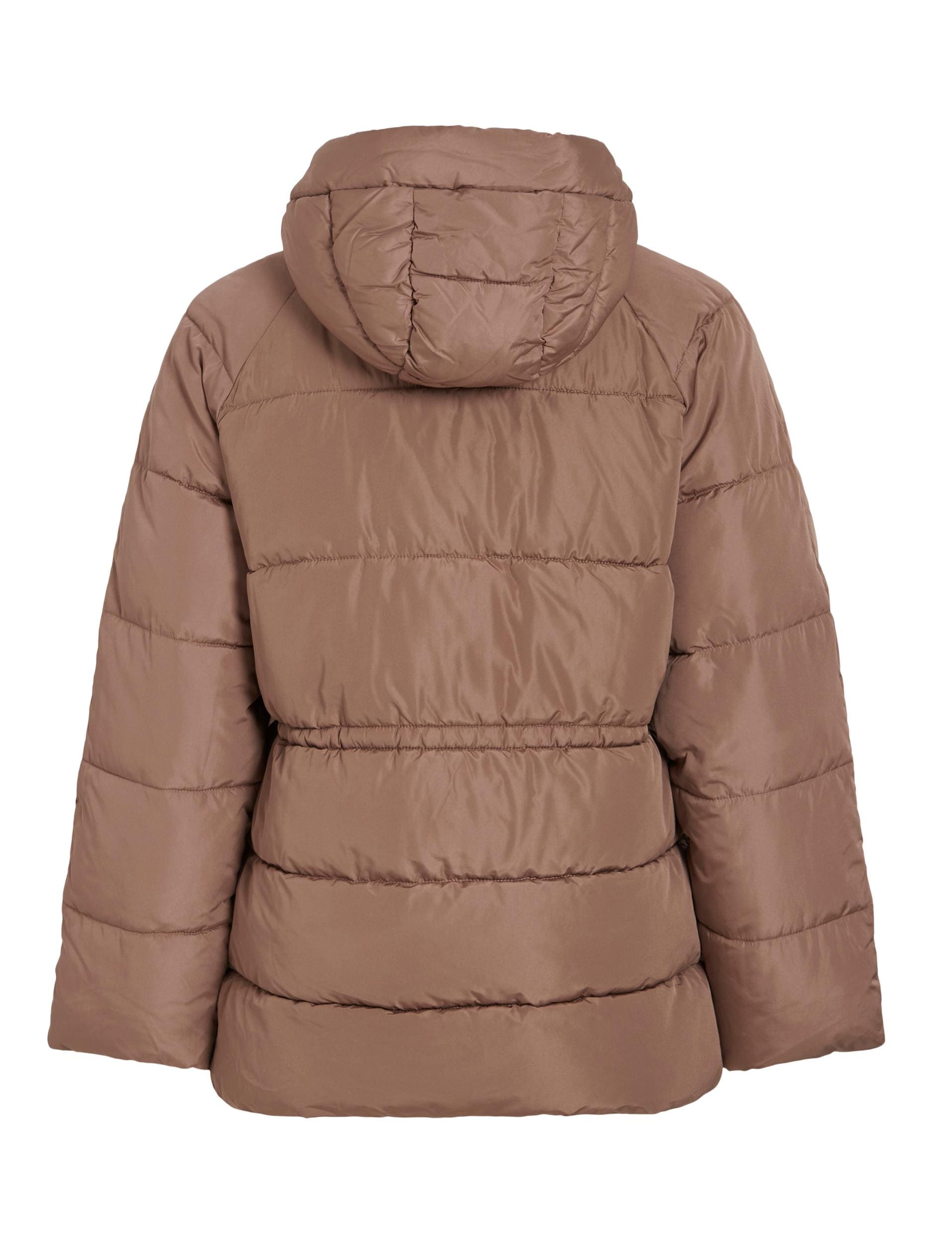 Vila Steppjacke »VILEANA PADDED L/S SHORT JACKET - NOOS«, mit Kapuze