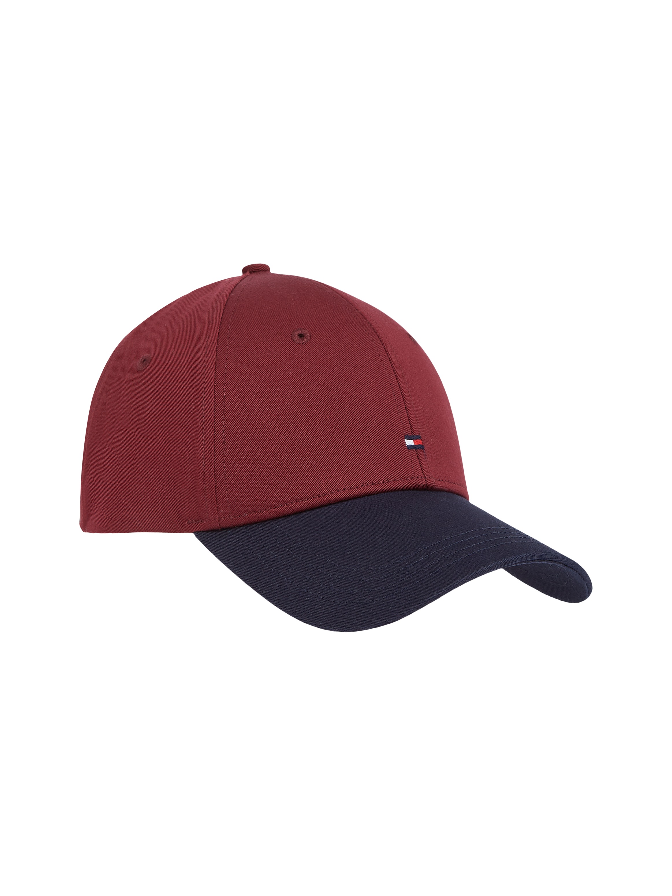 Tommy Hilfiger Baseball Cap »TH FLAG COTTON 6 PANEL CAP«, mit dezenter Labelflag über dem Schild