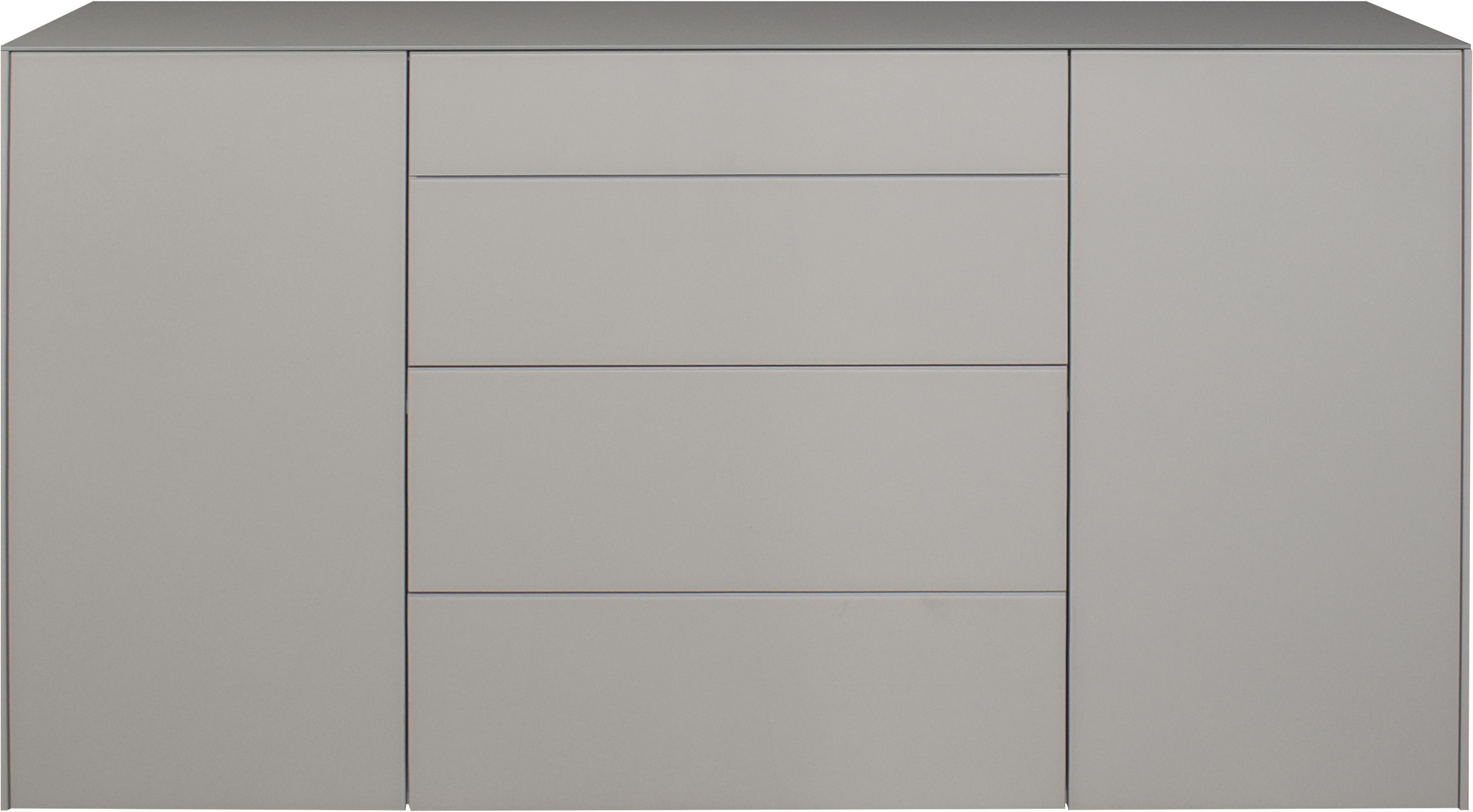 Mäusbacher Kommode »Imola TOPSELLER!«, Kommode mit Glasfront und Glasoberplatte