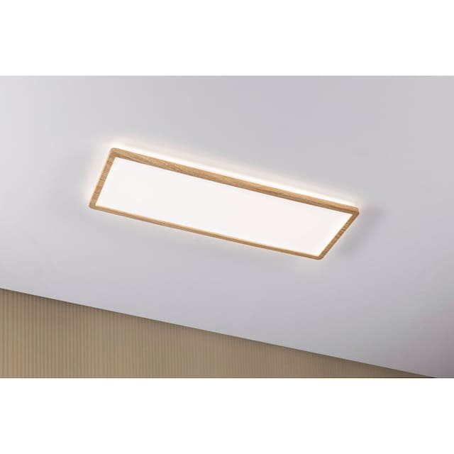 Paulmann LED Panel »Atria Shine 22W 4000K 580x200 Eiche Kunststoff IP44«, 1  flammig-flammig, Hintergrundbeleuchtung bestellen | BAUR