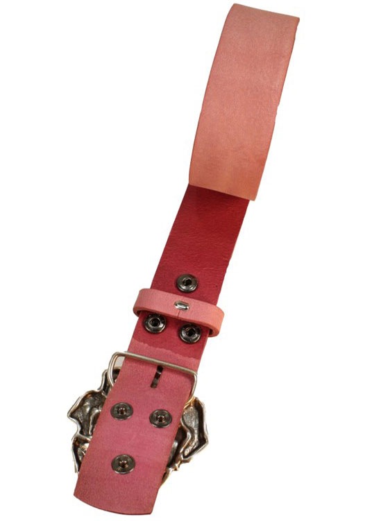 Rettungsring Gürtel Ledergürtel austauschbare Schließe, Rose flach mit echt günstig online kaufen