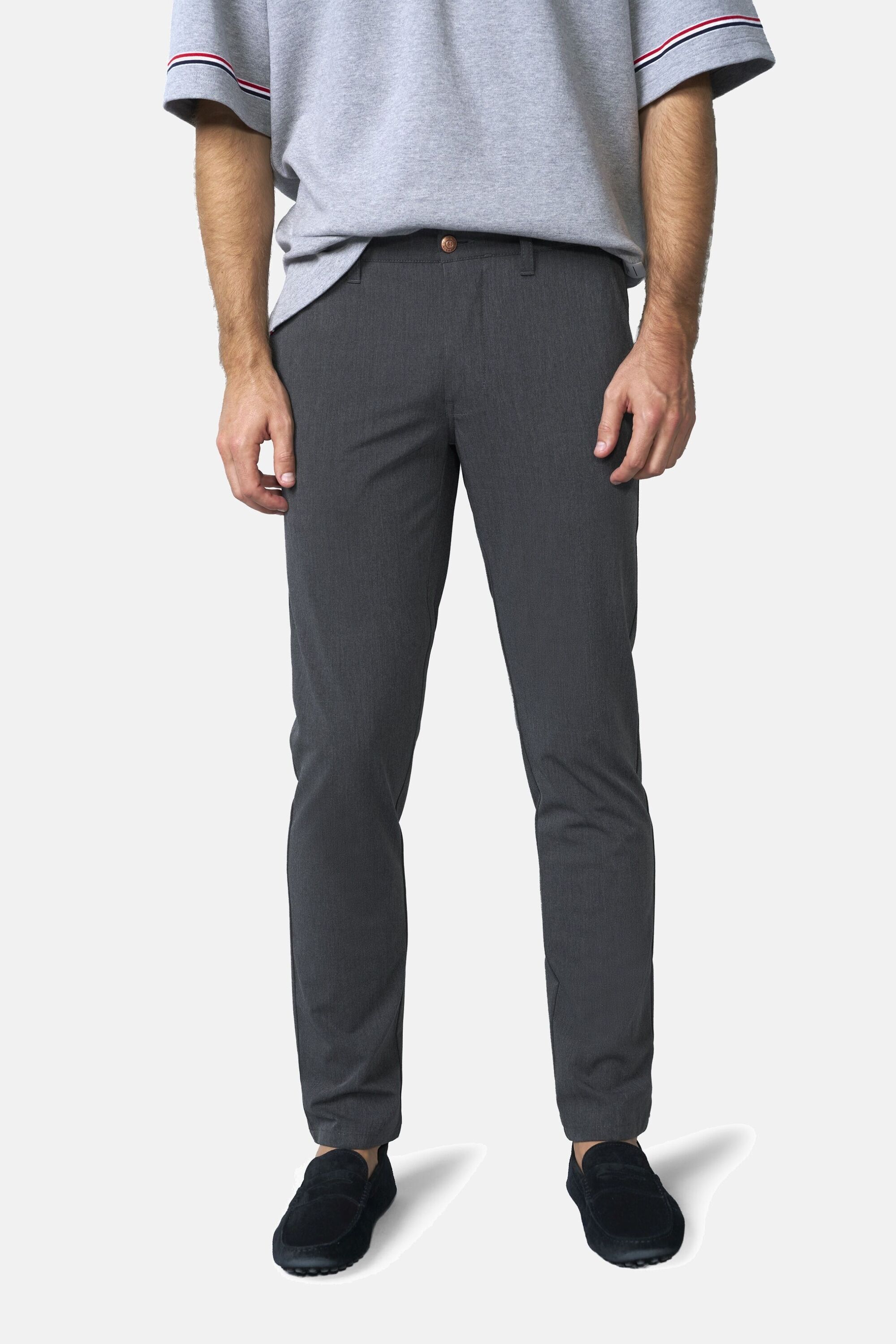 MEYER M5 Move 9-6196 Chinos Men Medium Gray 32