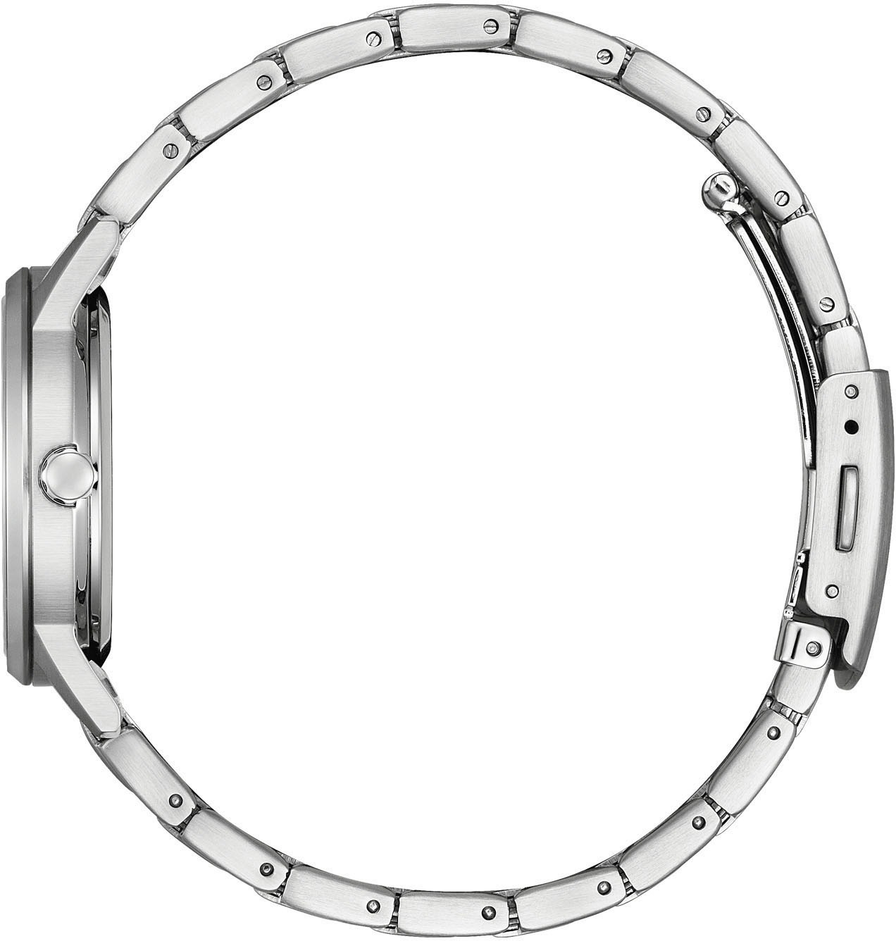 Citizen Solaruhr, Armbanduhr, Damenuhr, Edelstahlarmband, analog, Datum, Eco-Drive