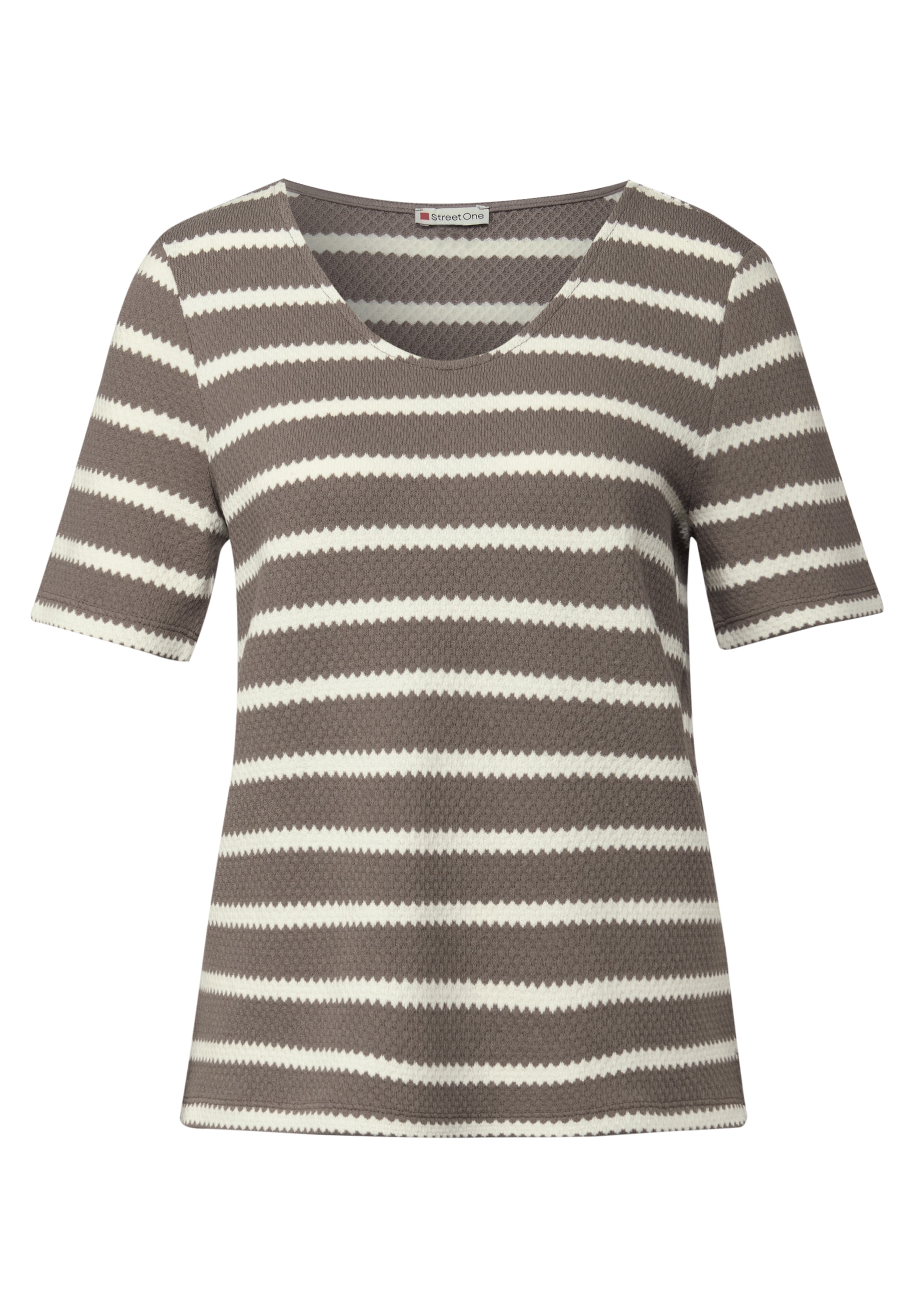 STREET ONE T-Shirt, im soften Baumwoll-Mix