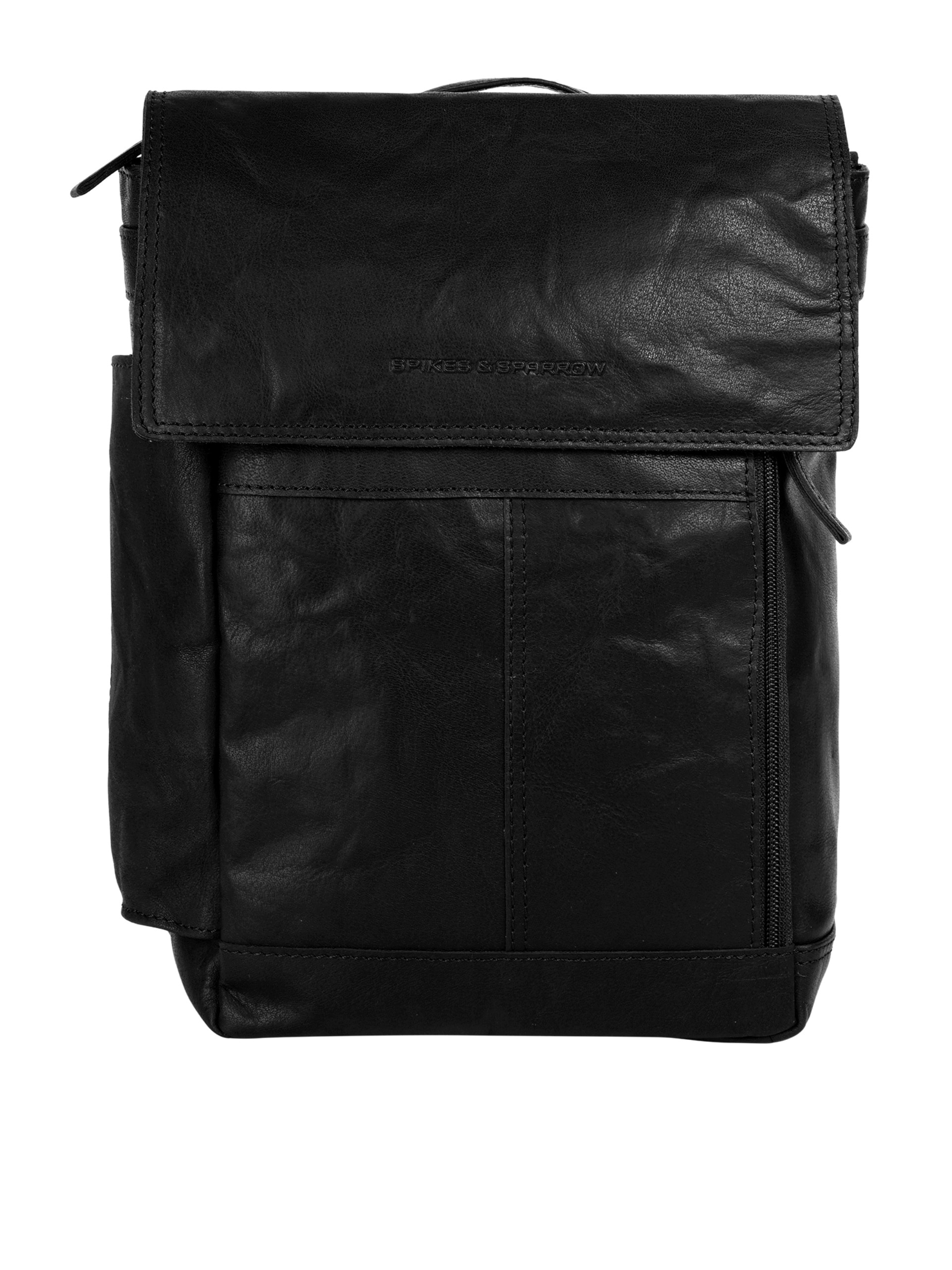 Spikes & Sparrow Laptoprucksack, echt Leder