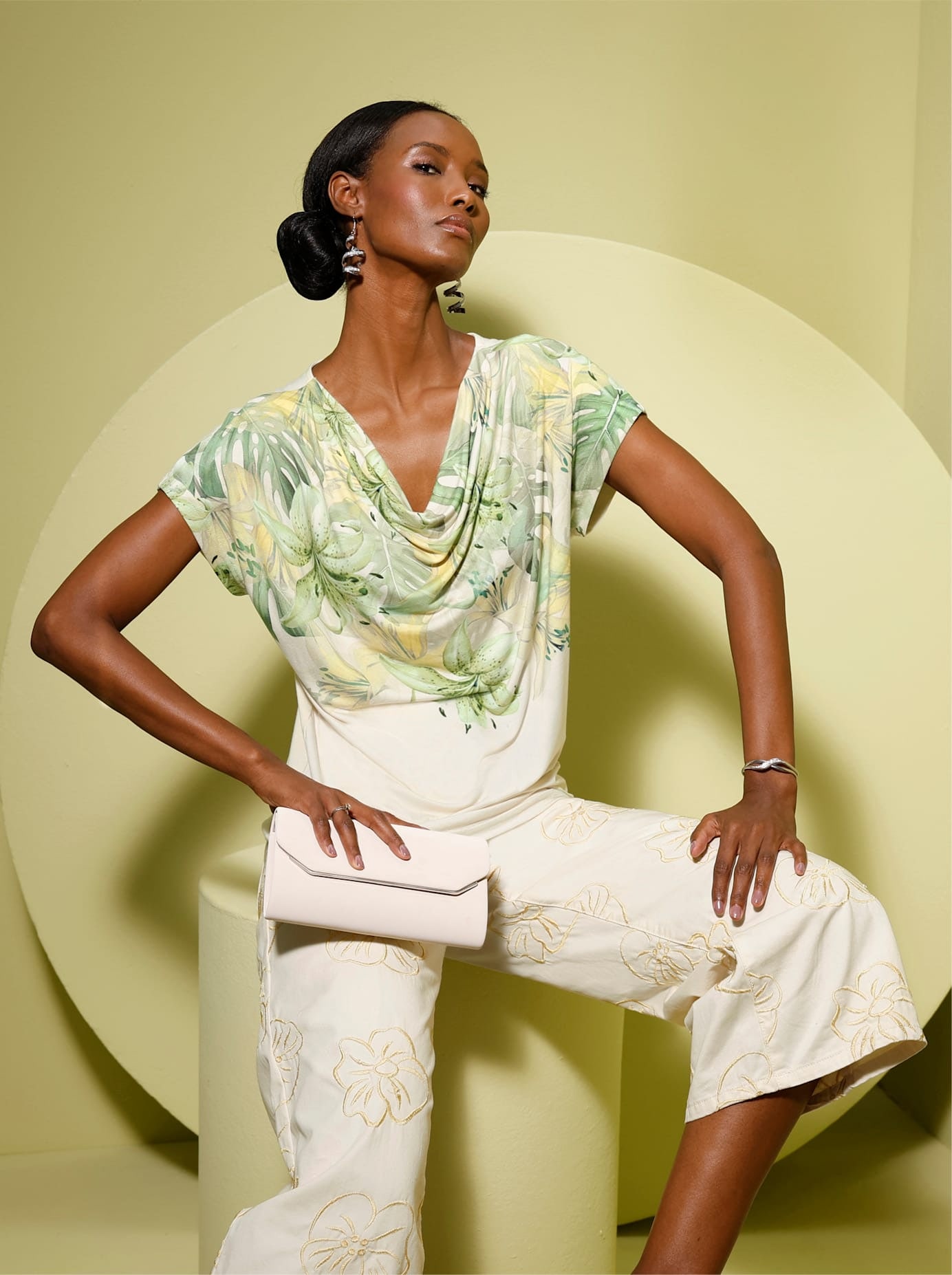 creation L Wasserfallshirt »Druck-Shirt«, 1 tlg.
