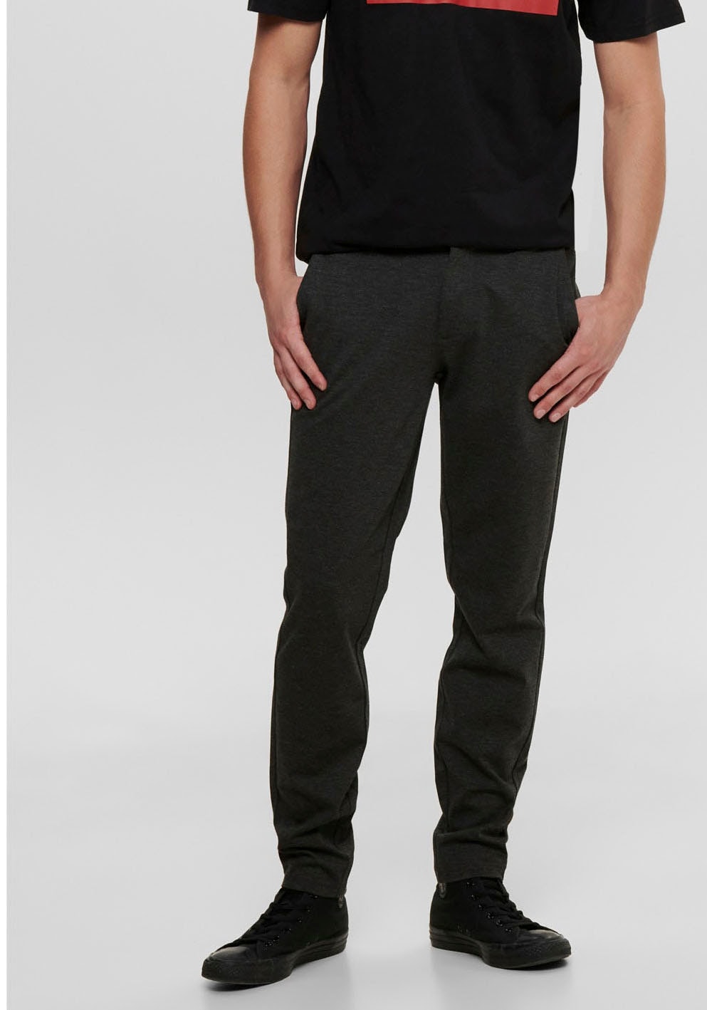 Only & Sons Herren Chino Hose ONSMARK - Tapered Fit - Schwarz Grau Blau Grü günstig online kaufen