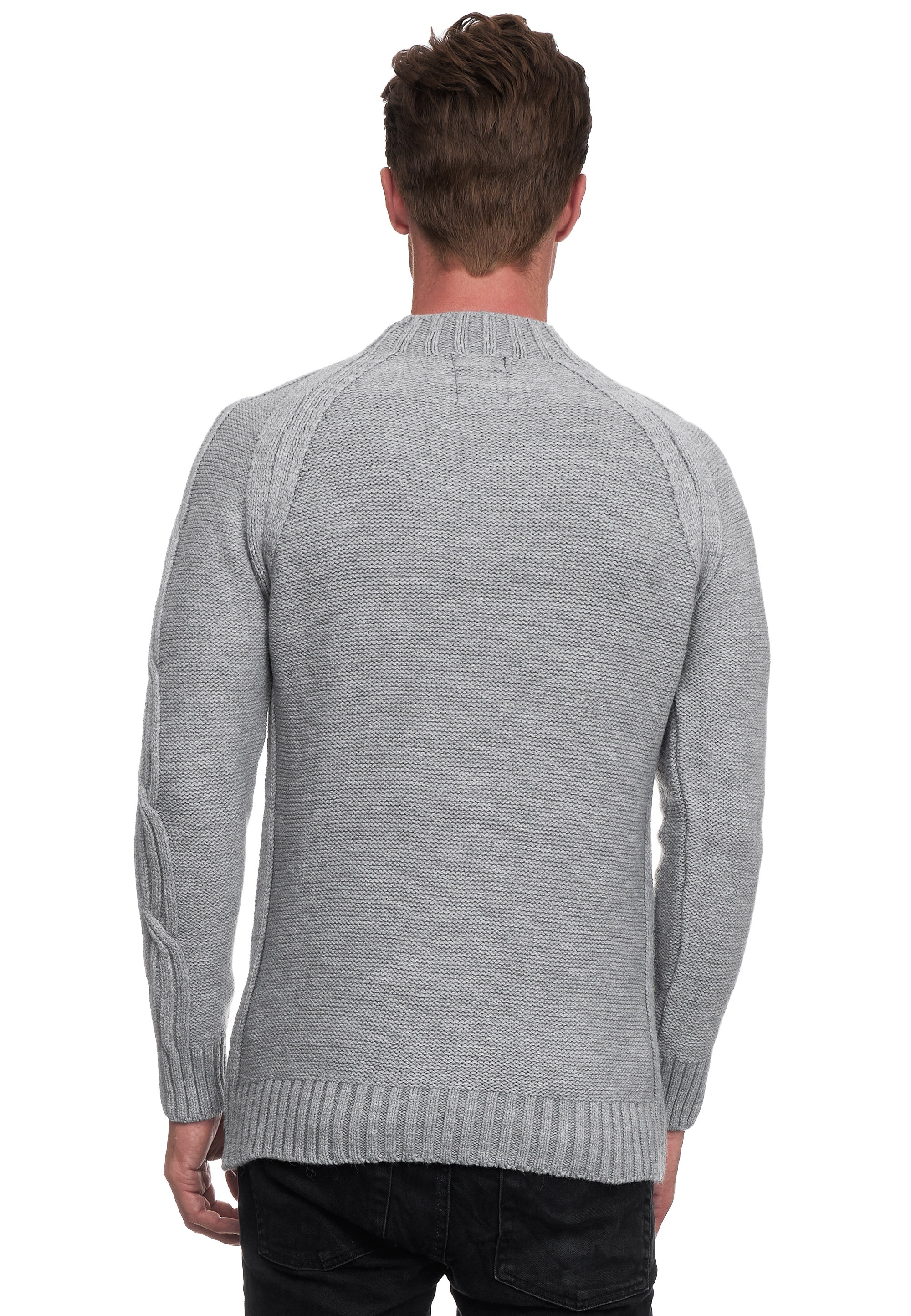 Rusty Neal Strickpullover, mit elegantem Stehkragen