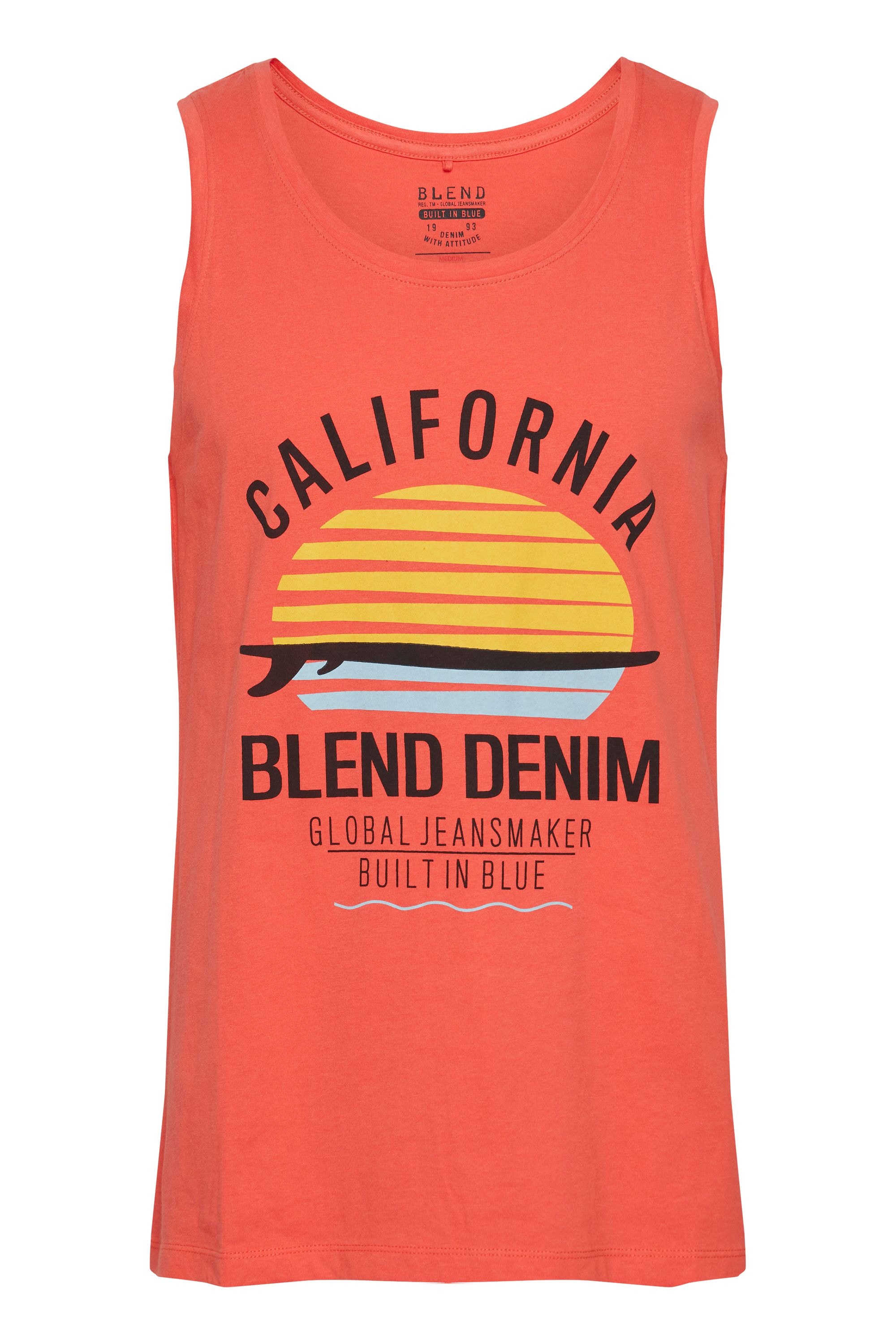 Blend Tanktop »BHCali« Lässiges Tanktop mit Rundhalssauschnitt und Print