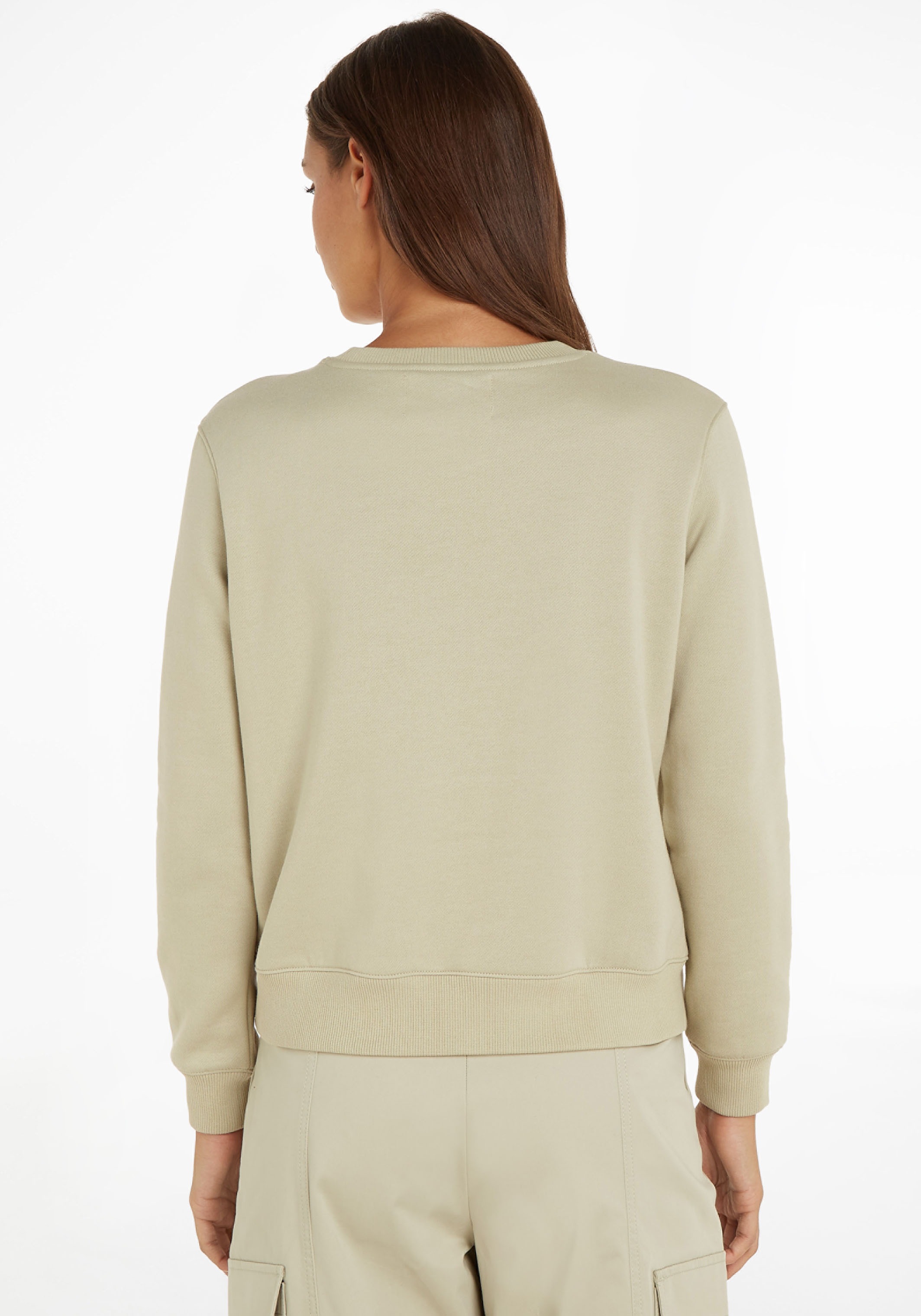 Calvin Klein Jeans Sweatshirt »MONOGRAM LOGO CREW NECK« mit markanter Teilungsnaht GU11029