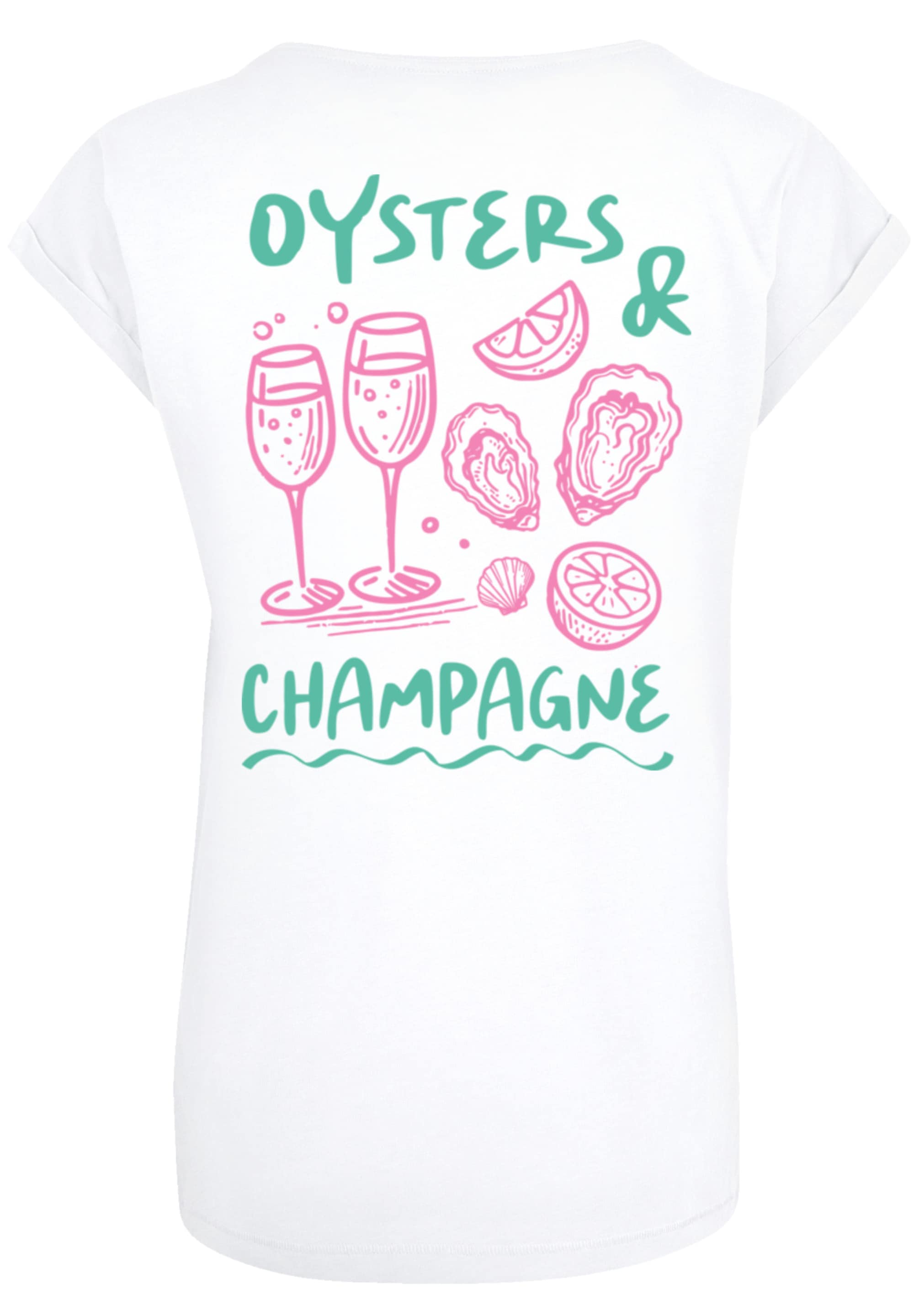 F4NT4STIC T-Shirt »Oysters And Champagne«, Premium Qualität
