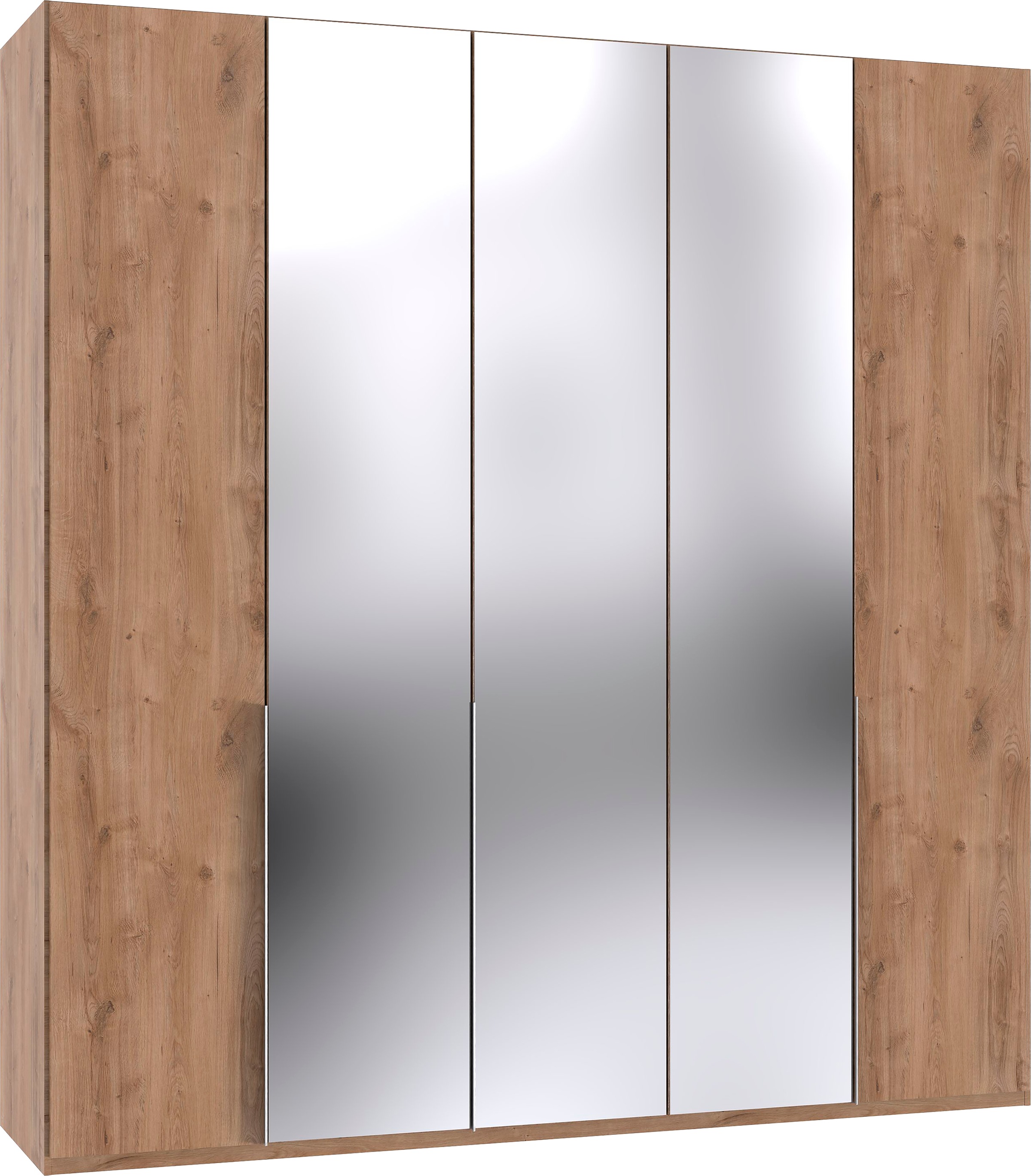 Wimex Kleiderschrank »New York« Mittig mit Spiegeltüren | BAUR | Kleiderschränke