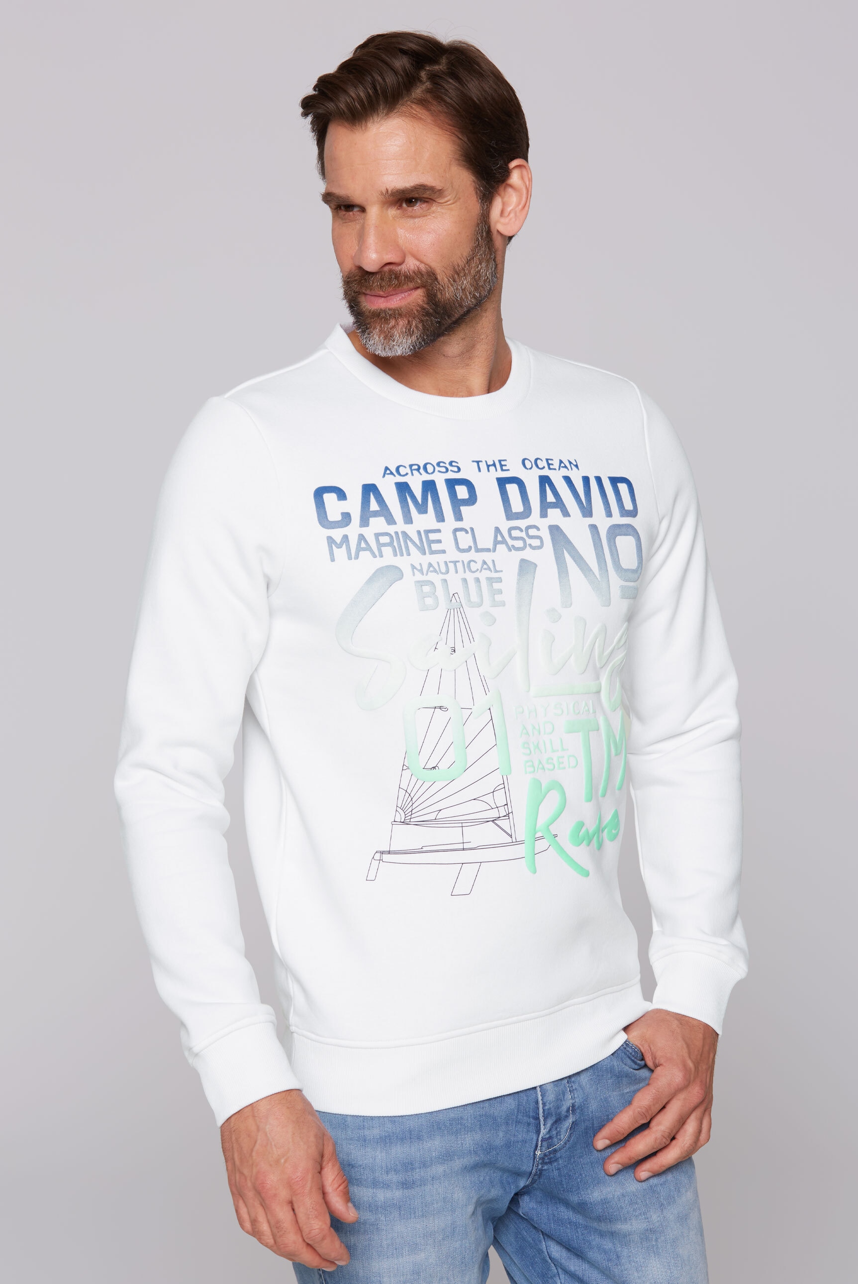 CAMP DAVID Sweater, mit weicher Innenseite günstig online kaufen