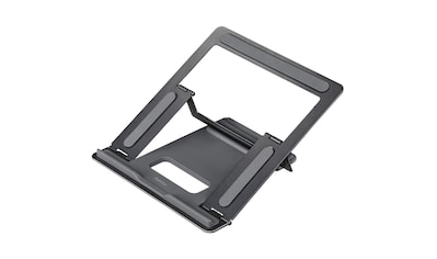 Laptop-Ständer »Notebook-Stand Metall höhenverstellbar neigbar bis 39cm 15,4" Grau«,...