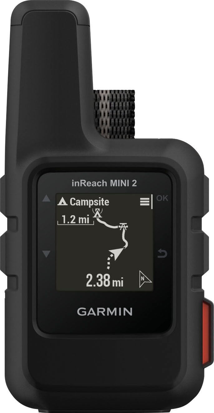 Garmin Outdoor-Navigationsgerät »Garmin inReach Mini 2 Black GPS EMEA«, TracBack-Routing-Funktion, Punkt-zu-Punkt-Navigation