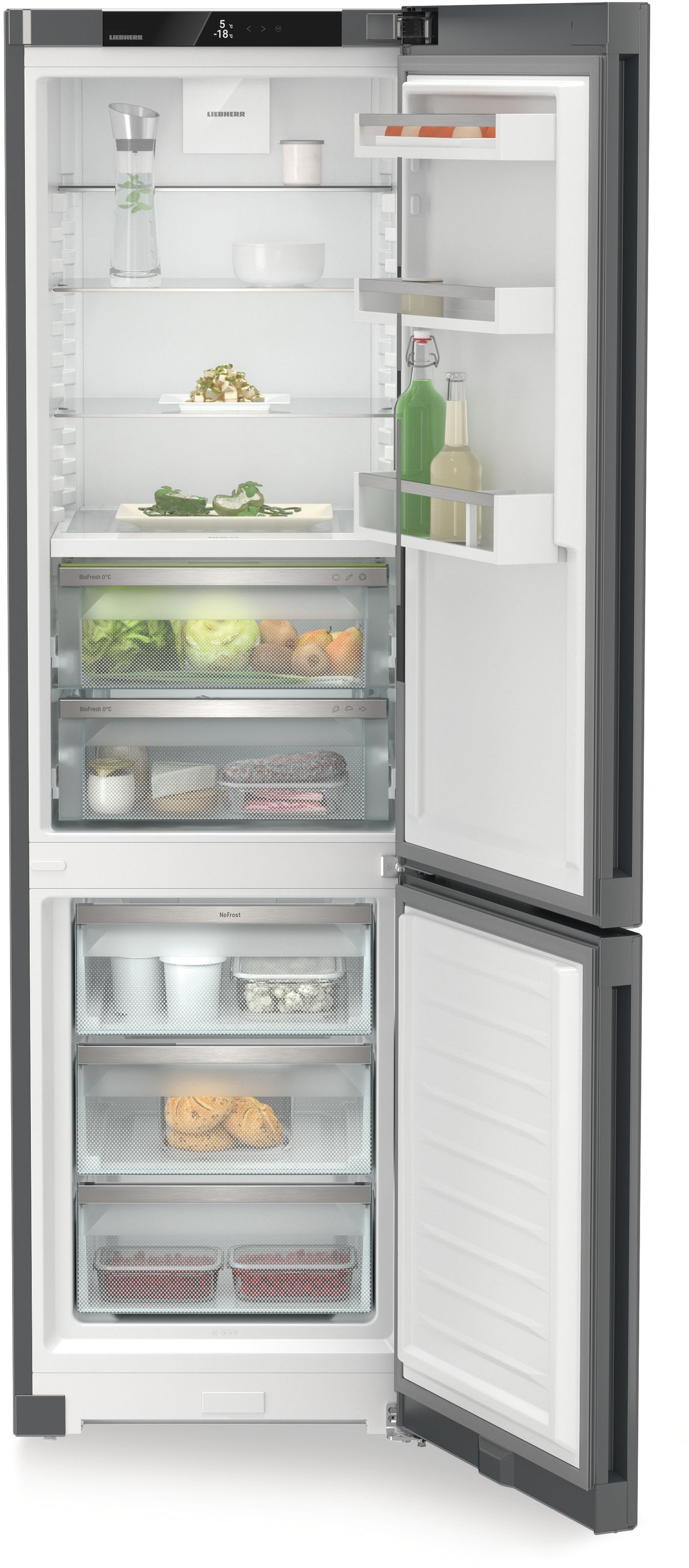 Liebherr Kühl-/Gefrierkombination »CBNdgc 5723_997211951« 201,5 cm hoch 59,7 cm breit