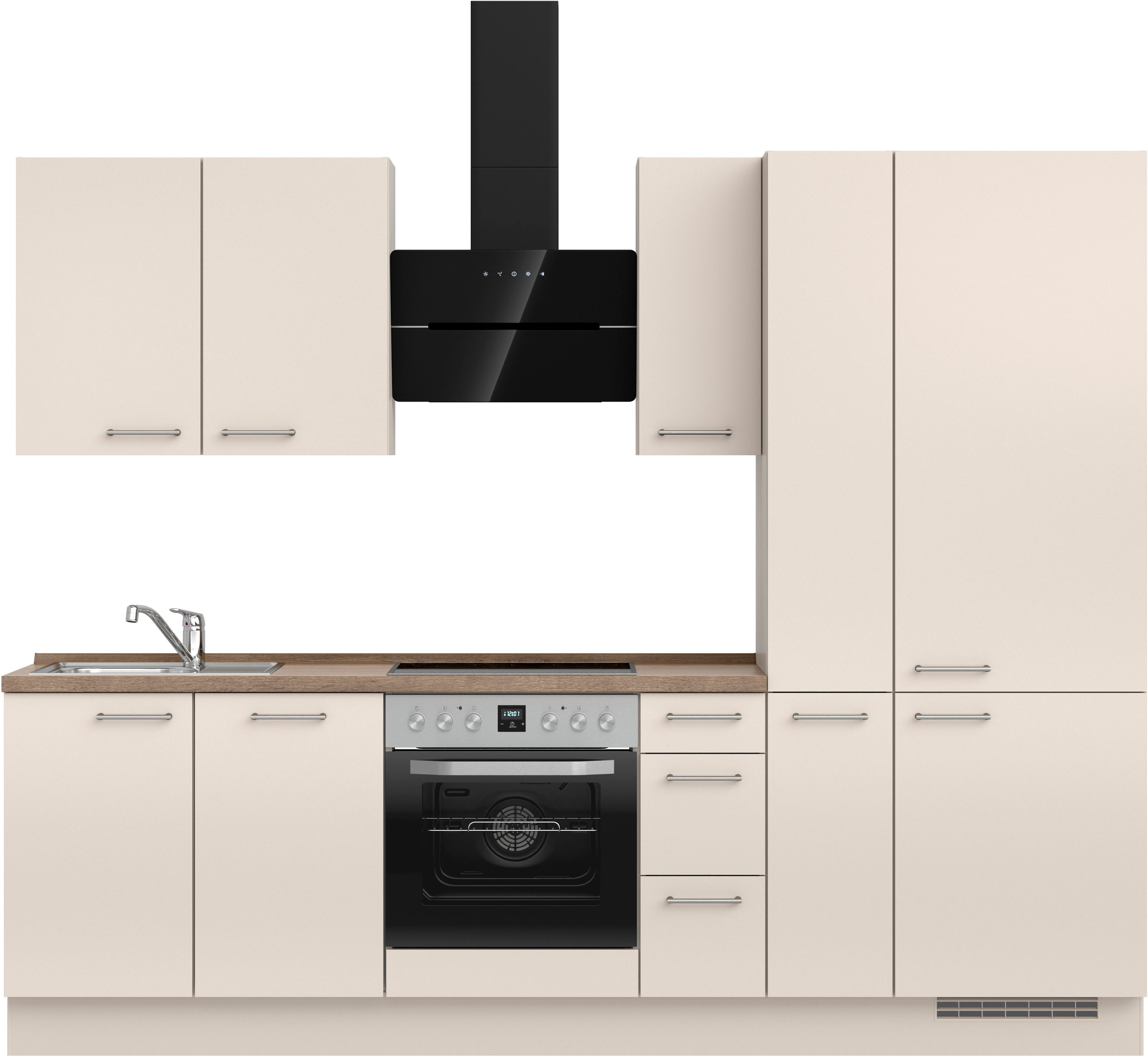 nobilia Küchenzeile ""Laser II", Ausrichtung wählbar, Breite 270 cm" vormon günstig online kaufen