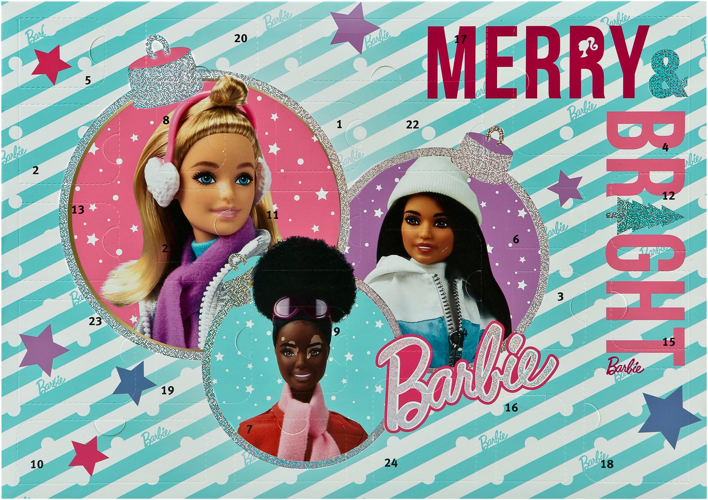 UNDERCOVER Spielzeug-Adventskalender »Barbie«, ab 3 Jahren