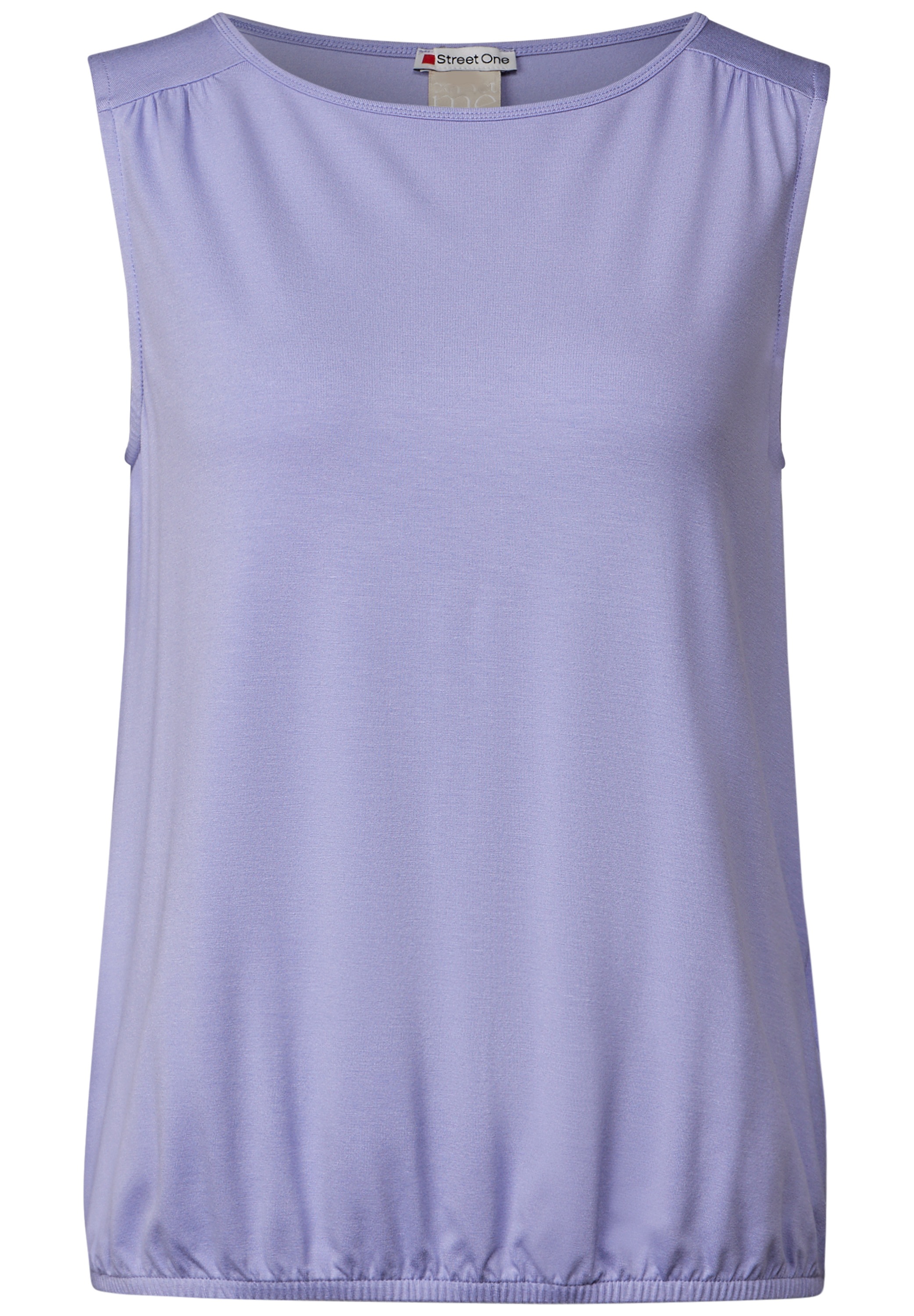 STREET ONE 2-in-1-Top mit U-Boot-Ausschnitt