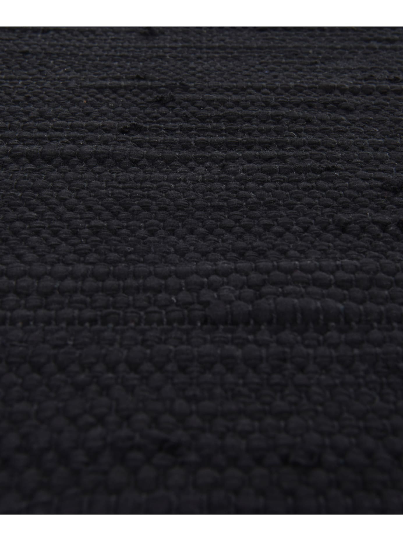 Teppich Gr. 1, schwarz, B:40cm H:5mm L:60cm, Baumwolle, Teppiche, Teppich 3