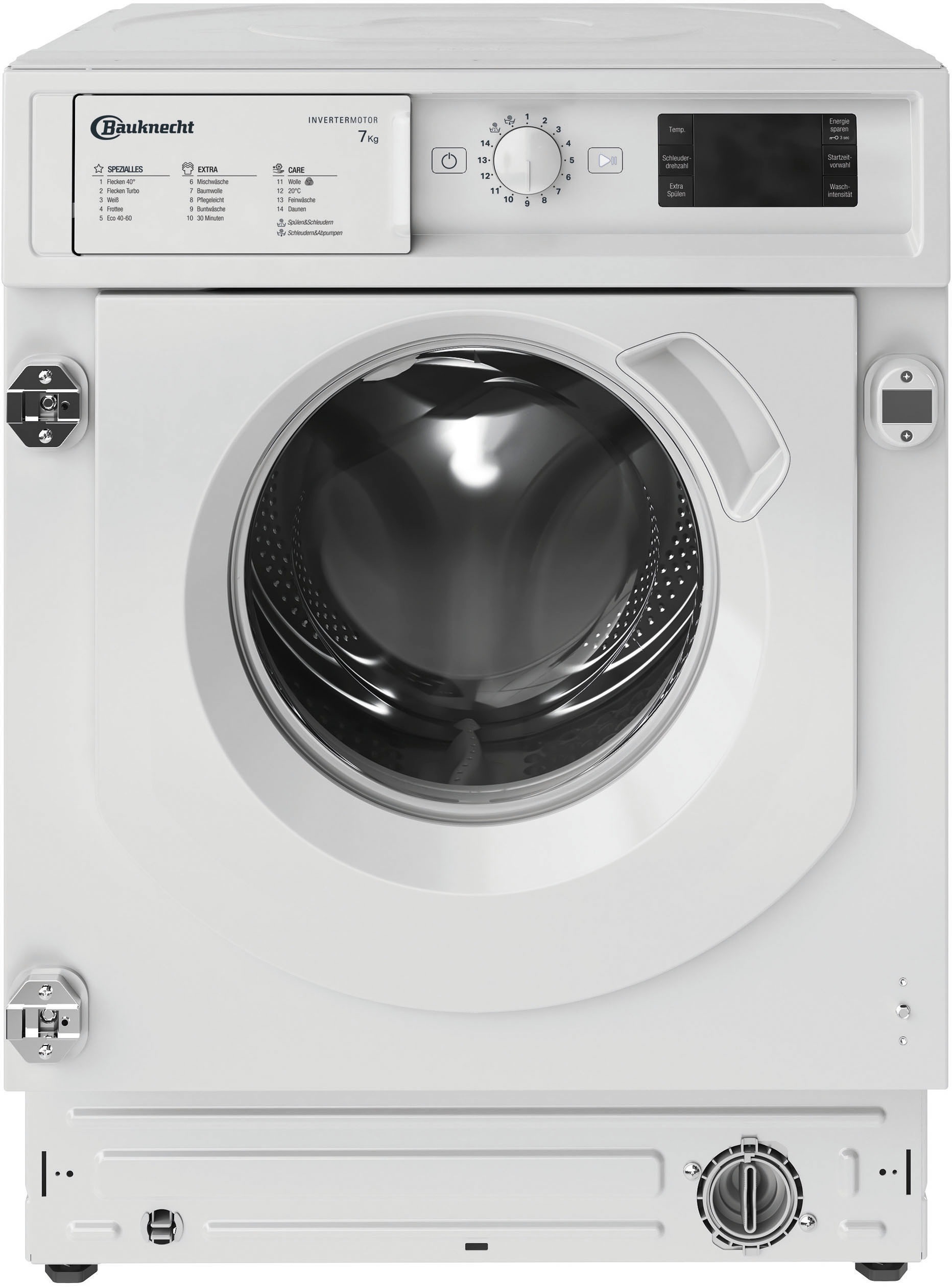 BAUKNECHT Einbauwaschmaschine "BI WMBG 71483E DE N" 7 kg 1400 U/min günstig online kaufen