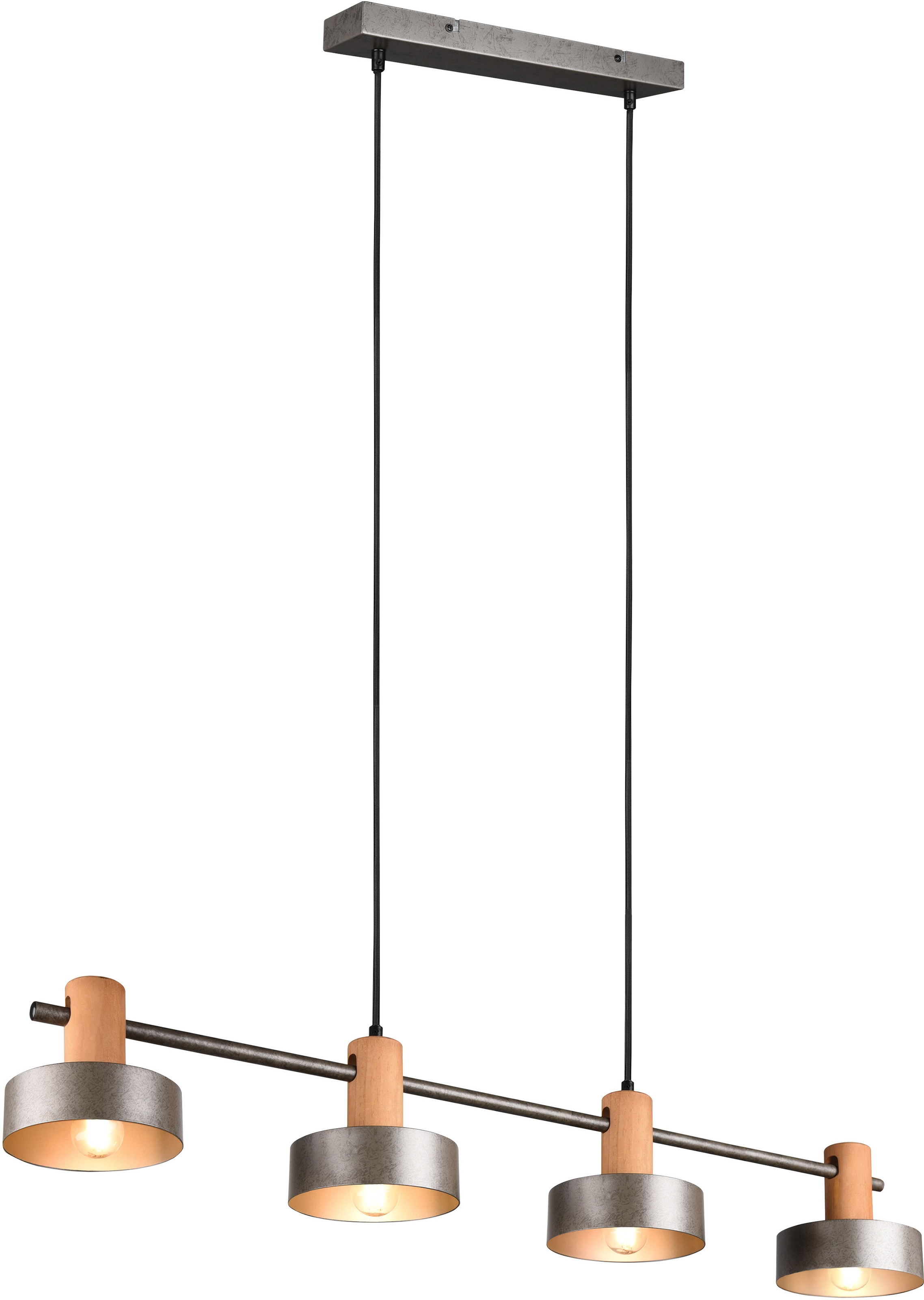 TRIO Leuchten Pendelleuchte »GAYA Pendelleuchte, Hängelampe im Vintage Stil«, 4... kaufen
