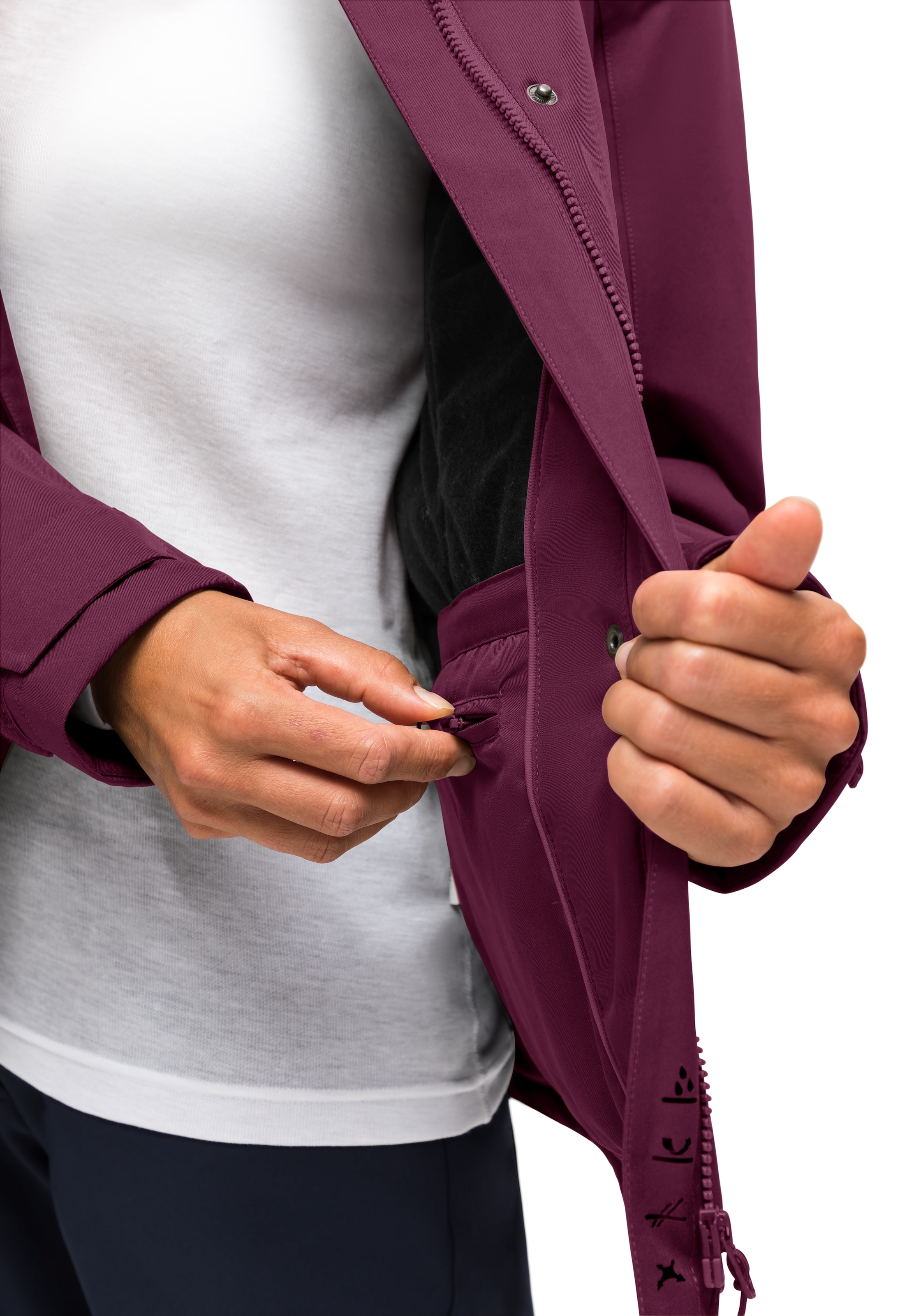 Maier Sports Funktionsjacke »Lisbon«, Damen Jacke, warm wattierte Winterjacke, wind/wasserdicht, Regular Fit