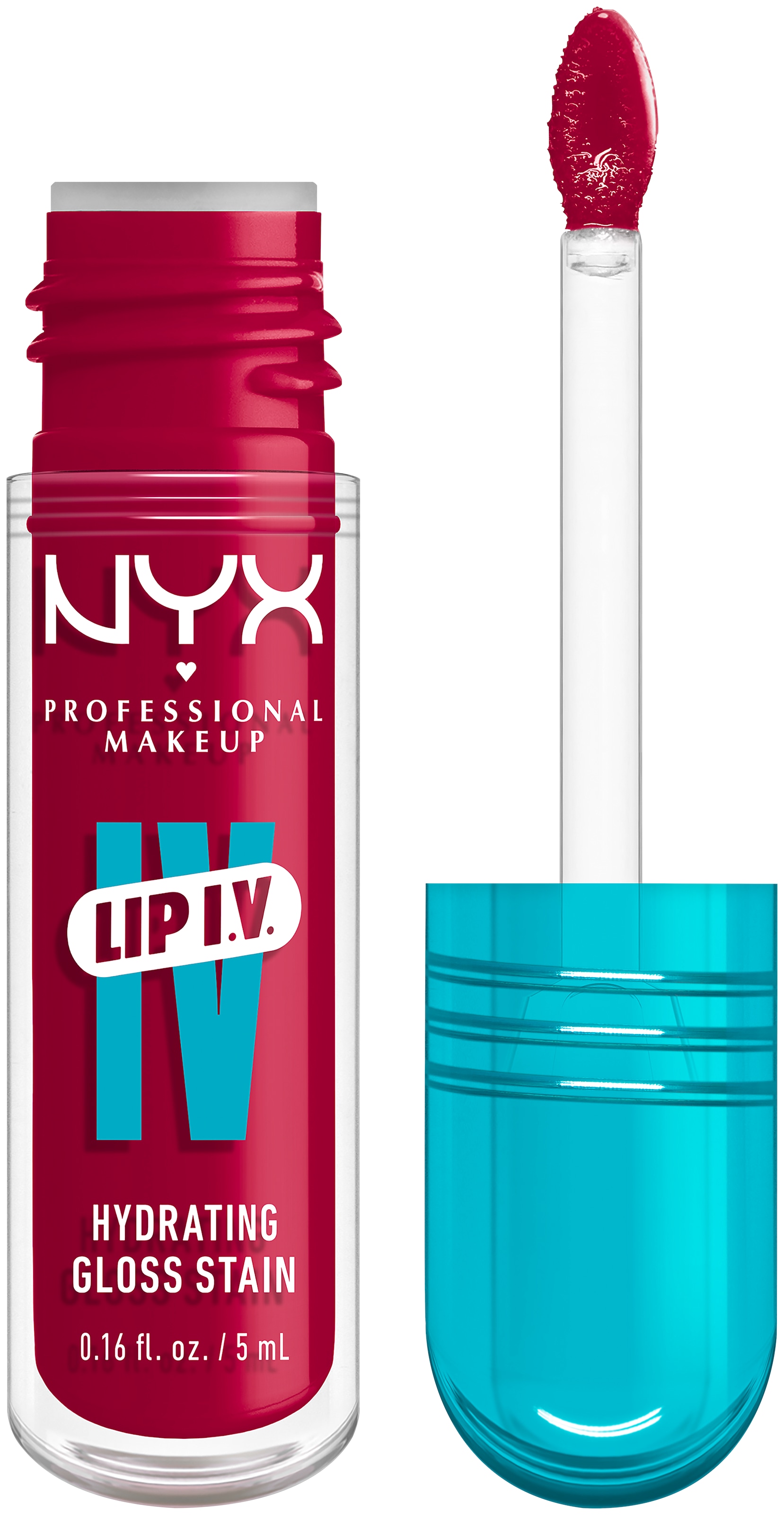 NYX PROFESSIONAL MAKEUP Lipgloss »LIP IV GLOSS SERUM« gibt den Lippen einen unwiderstehlichen Wet-Look