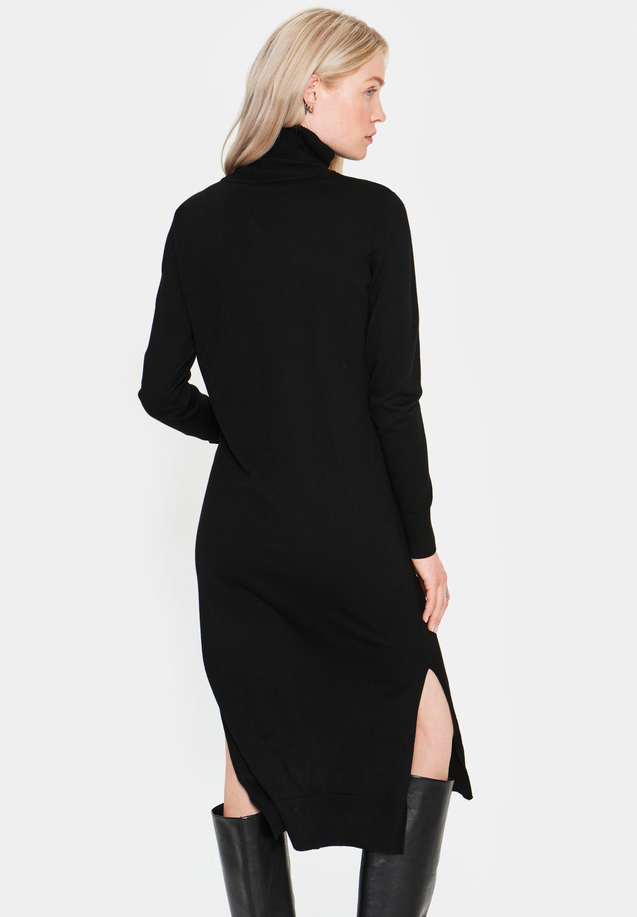 Saint Tropez "MilaSZ Roll Neck Long Dress" günstig online kaufen