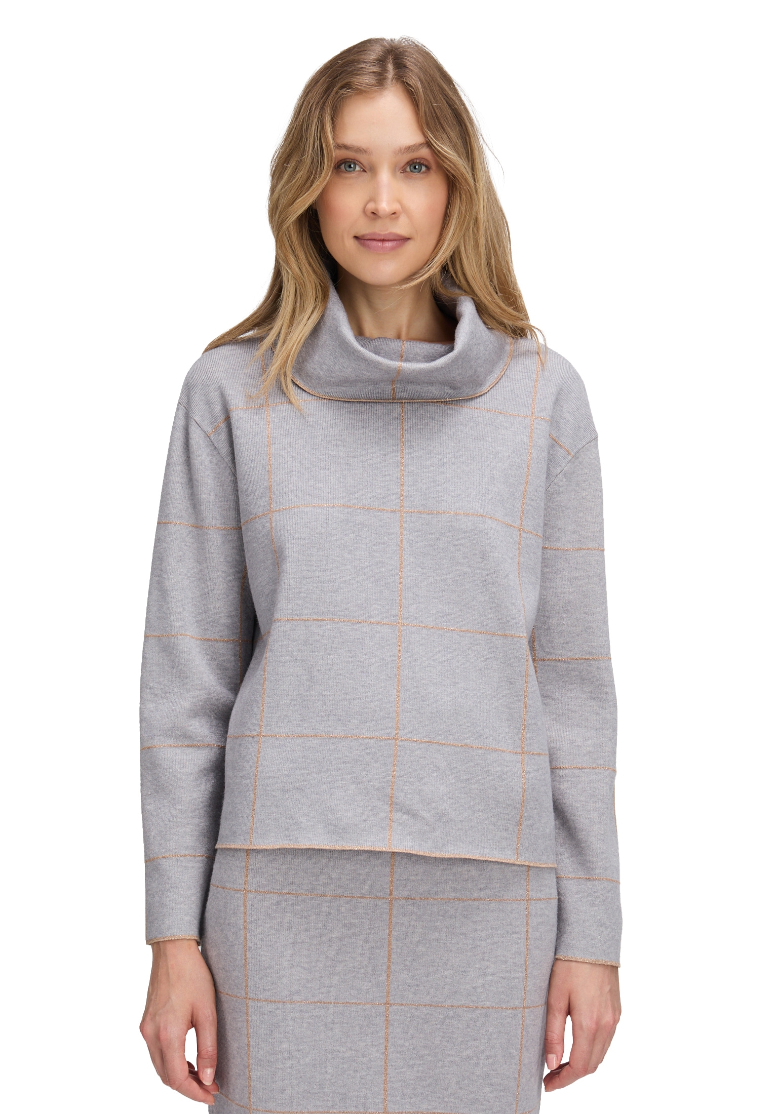 Betty Barclay Strickpullover "Damen Strickpullover mit Lurexfaden", 1 Stk. günstig online kaufen