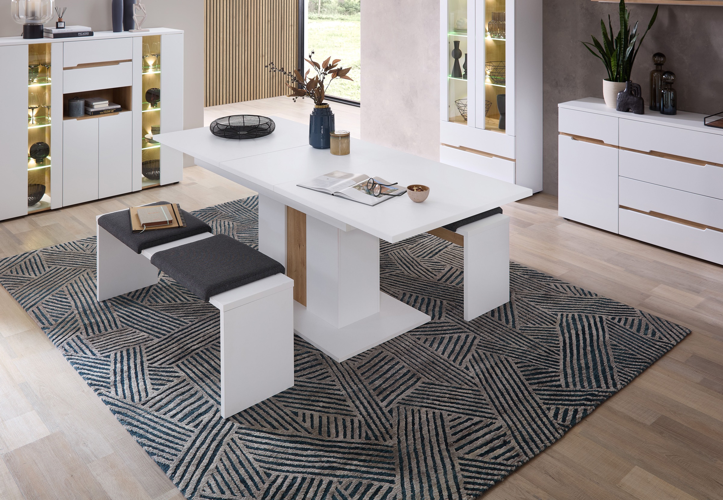 Innostyle Esstisch "Memphis Esstisch,160-210x75x90cm (B/H/T)", (1 St.), Aus günstig online kaufen