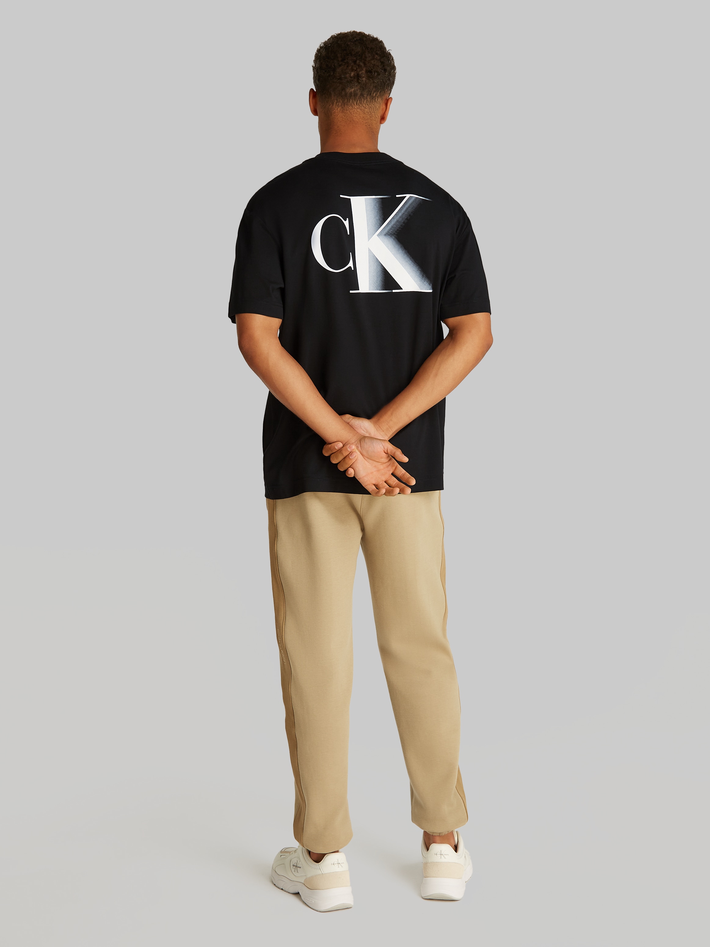 Calvin Klein Jeans T-Shirt »BOLD CK TEE«, mit großem Logo am Rücken