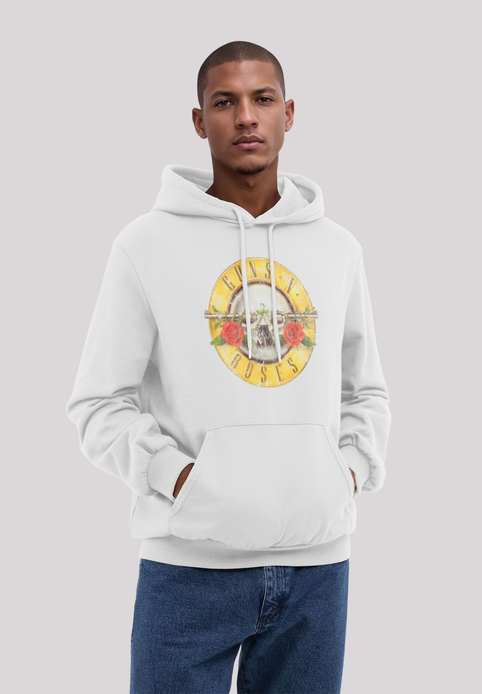 F4NT4STIC Kapuzenpullover »Guns 'n' Roses Vintage Logo Rock Music Band«, Premium Qualität