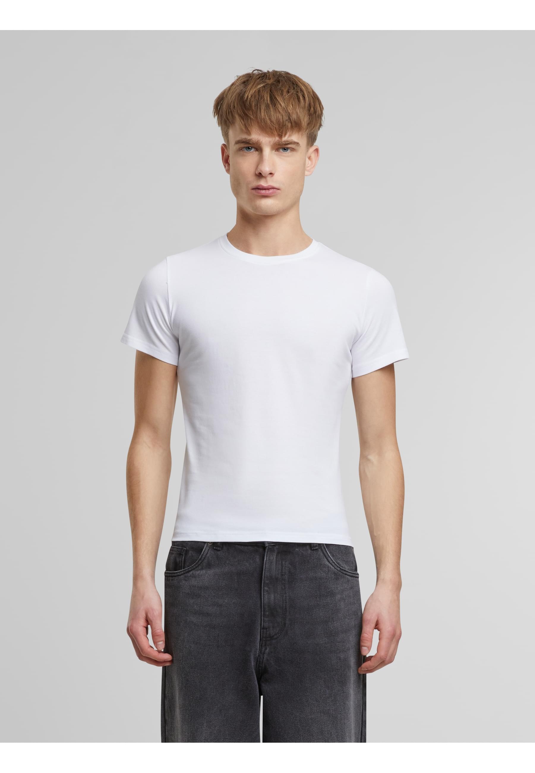 MisterTee T-Shirt »MisterTee Basic T-Shirt«, (1 tlg.)