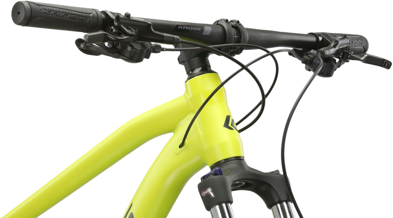 Kross Mountainbike »Hardtail Level 1.0«, 16 Gang, Shimano, ACERA M3020 Schaltwerk, Kettenschaltung