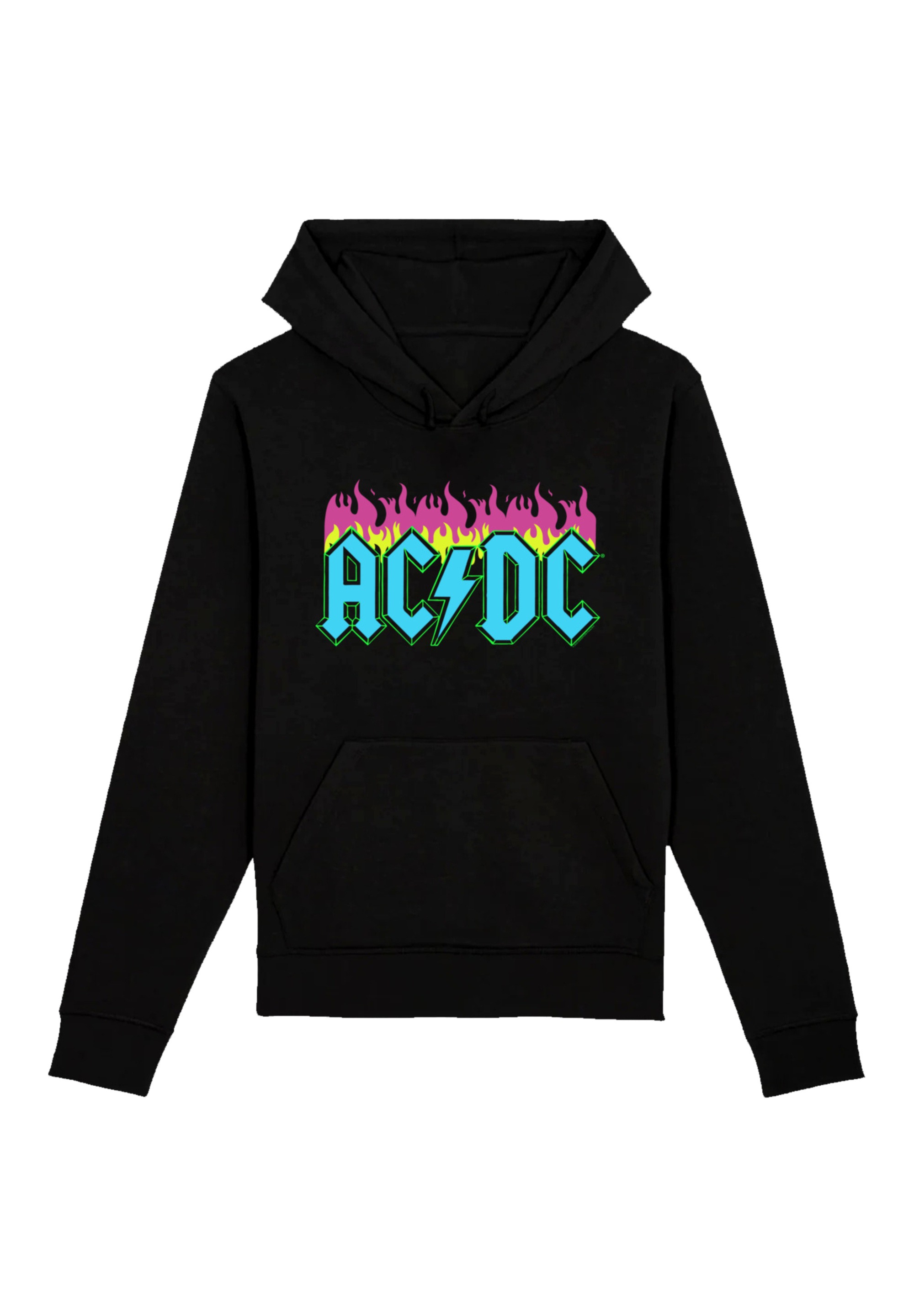 F4NT4STIC Kapuzenpullover "ACDC Neon Flames", Premium Qualität günstig online kaufen