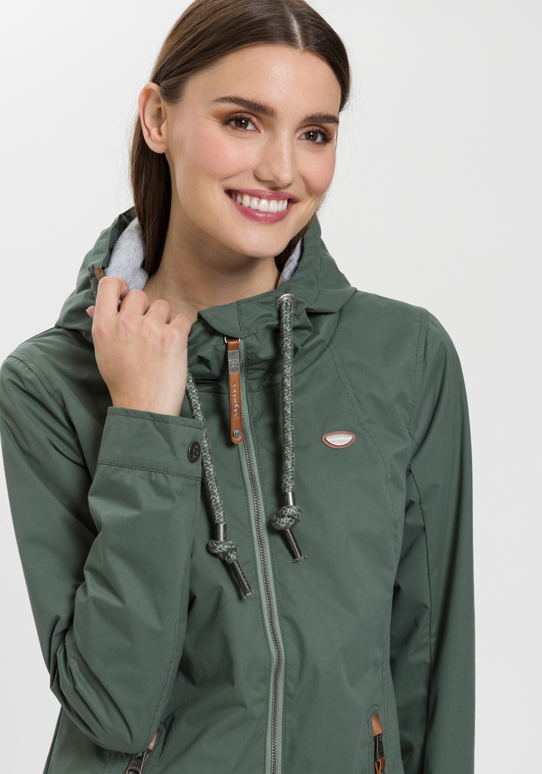 Ragwear Funktionsjacke "ZUZKA", mit Kapuze, stylische Übergangs-Outdoor-Jac günstig online kaufen